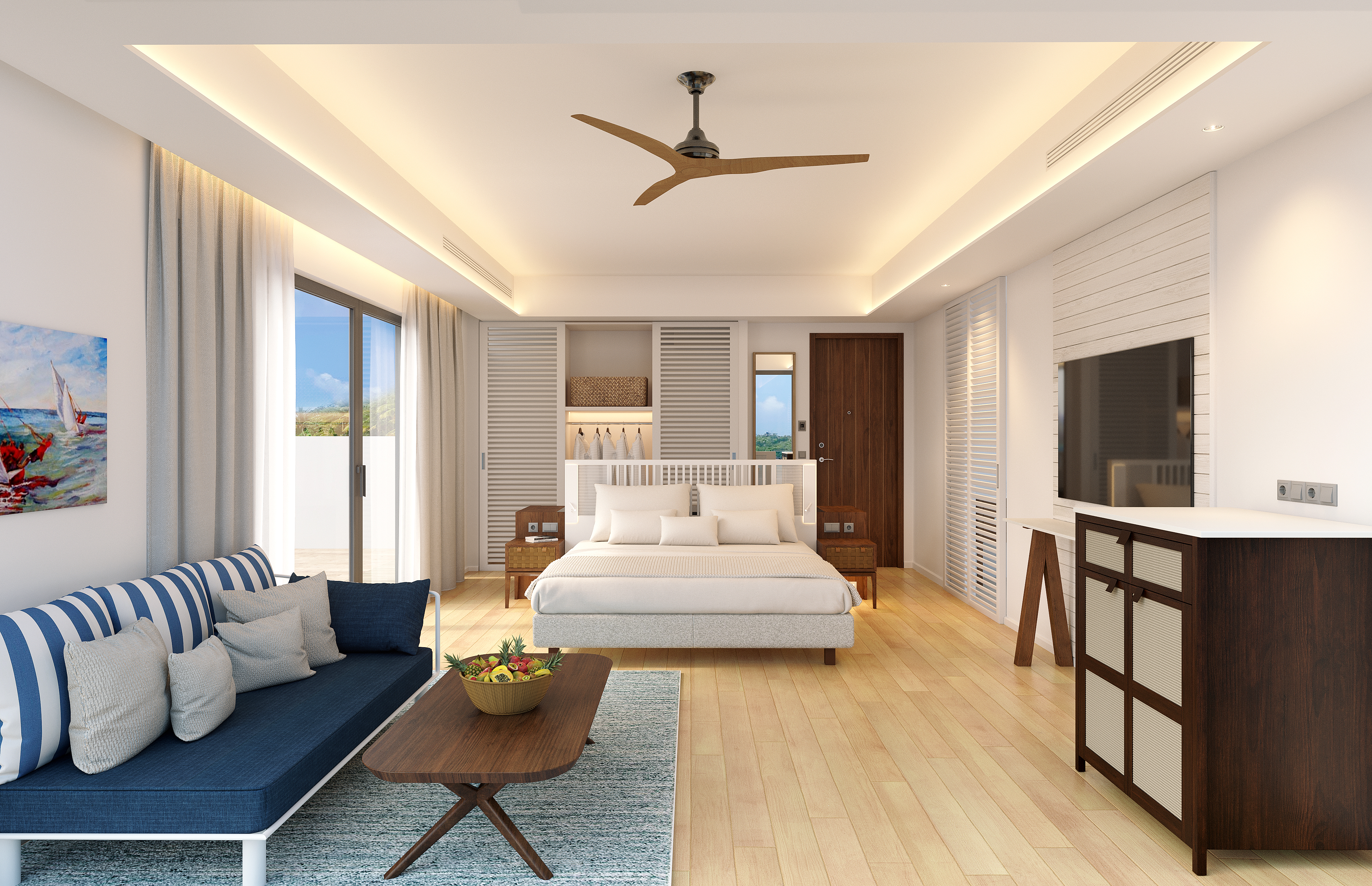 Six Senses La Sagesse Grenada guest room