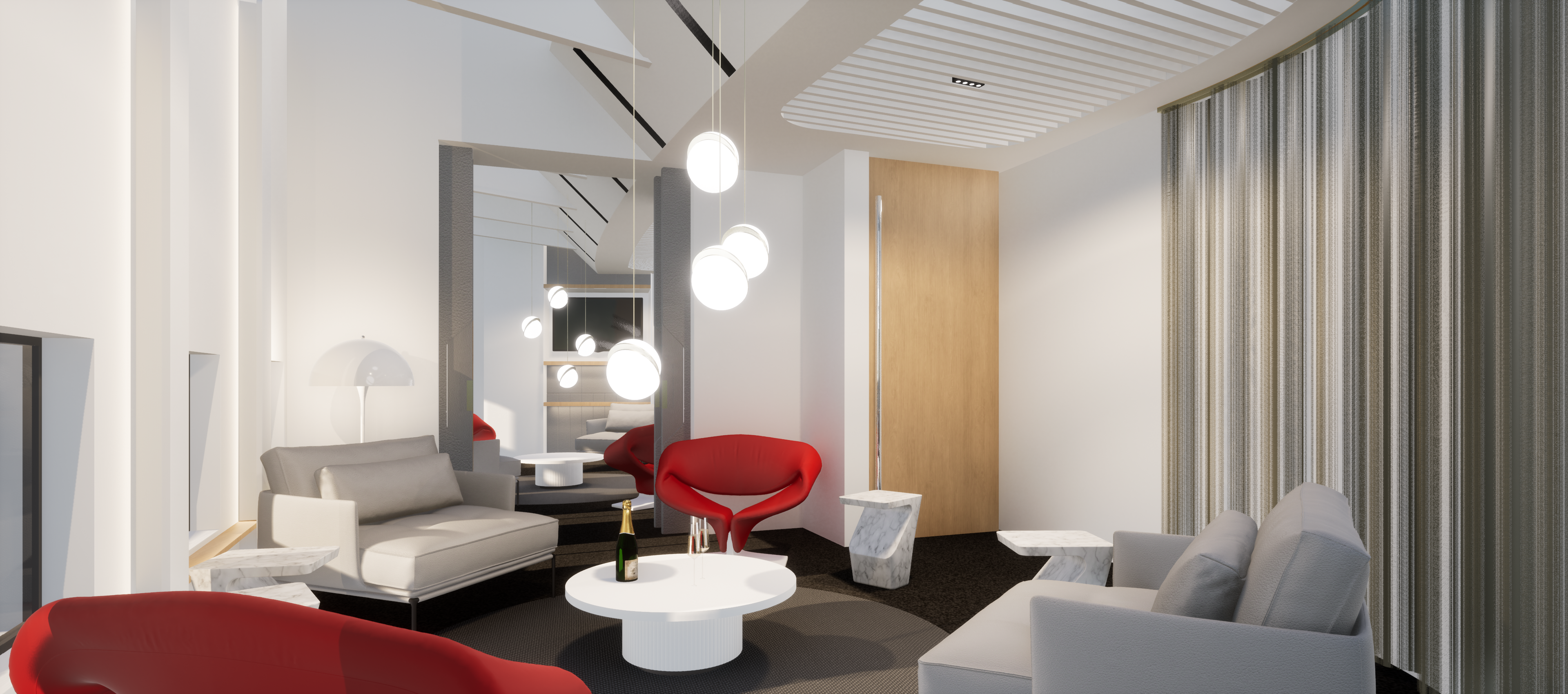 Air France La Premiere Private Check In Suite