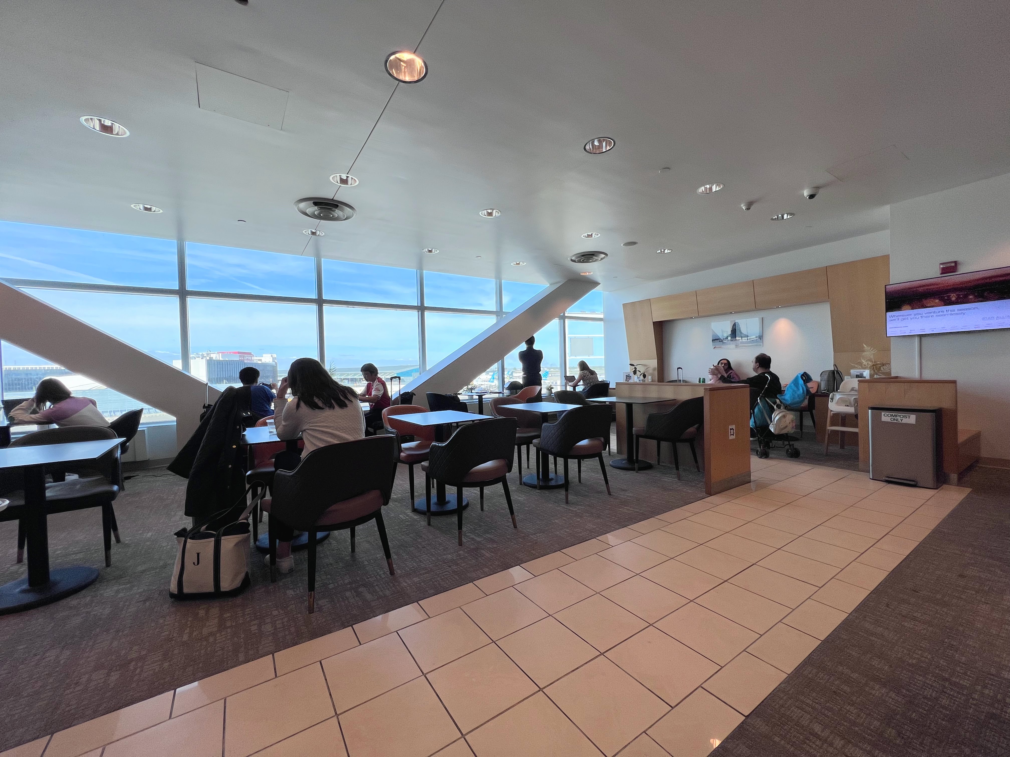 Air India lounge at JFK Air India lounge at JFK