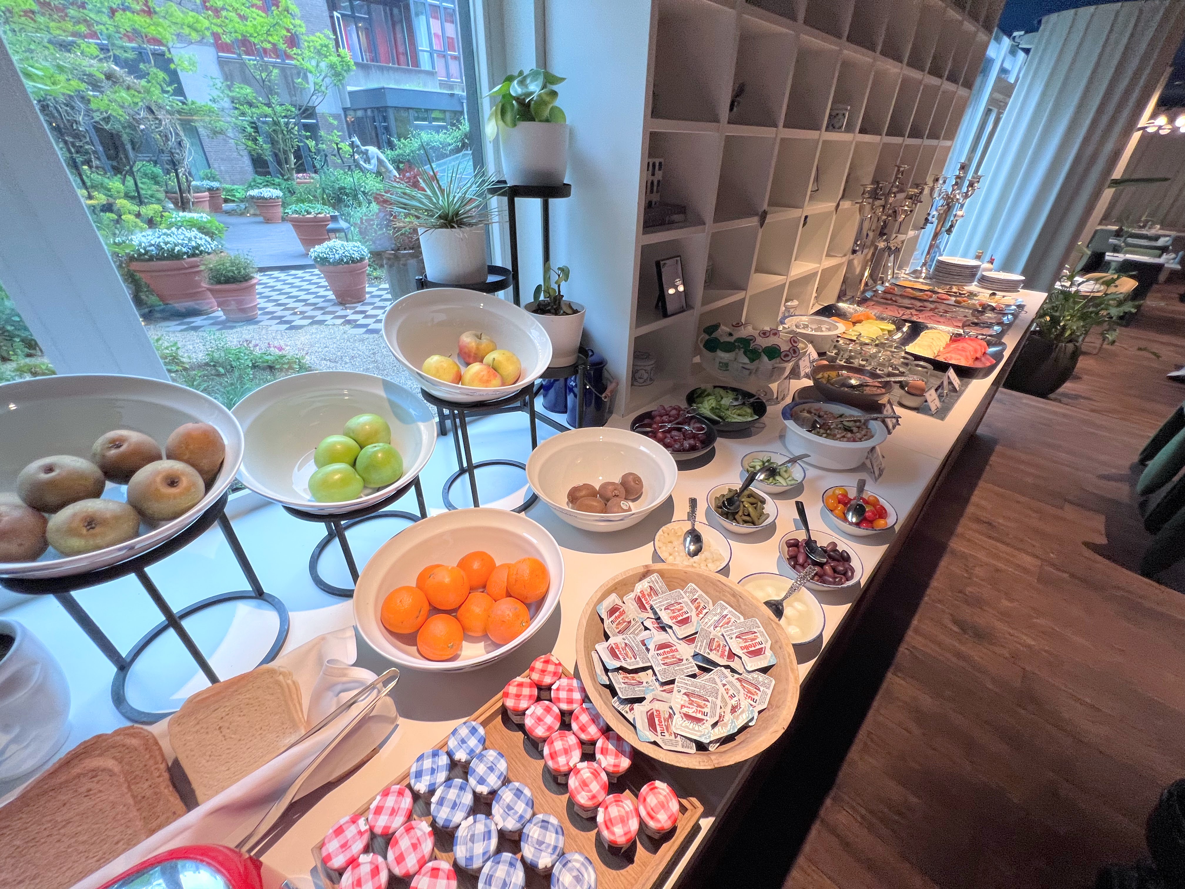Andaz Amsterdam breakfast buffet Andaz Amsterdam breakfast buffet