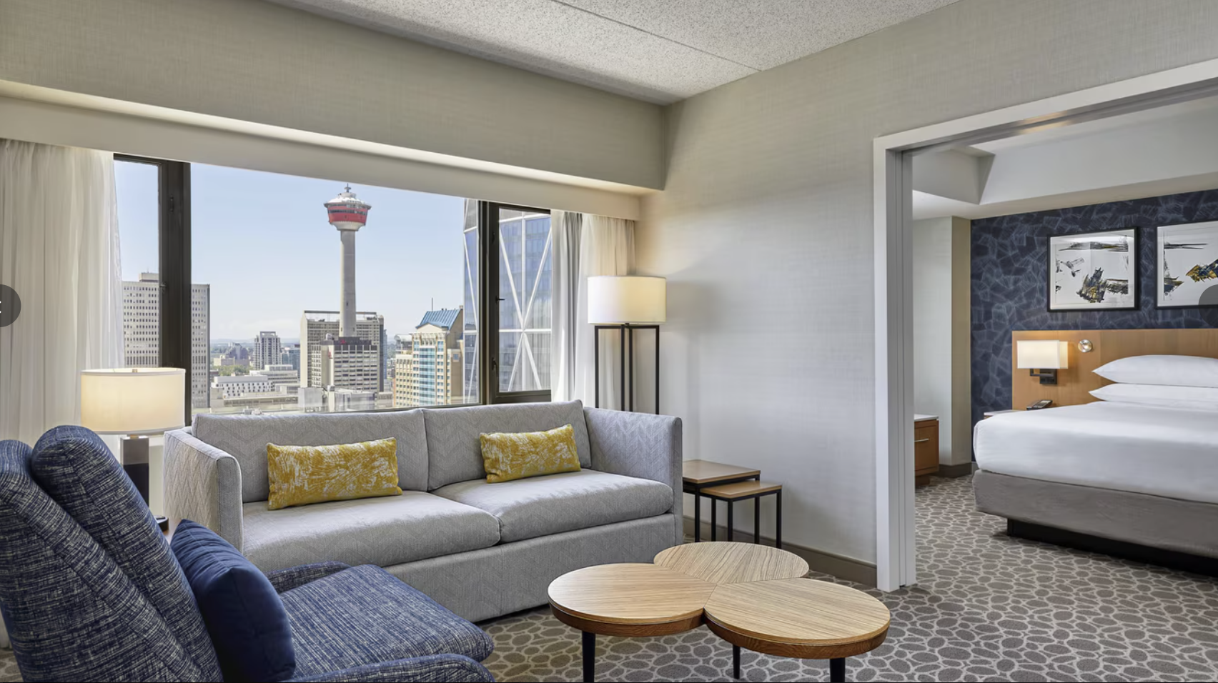 Delta Hotels Calgary Downtown Deluxe Corner Suite