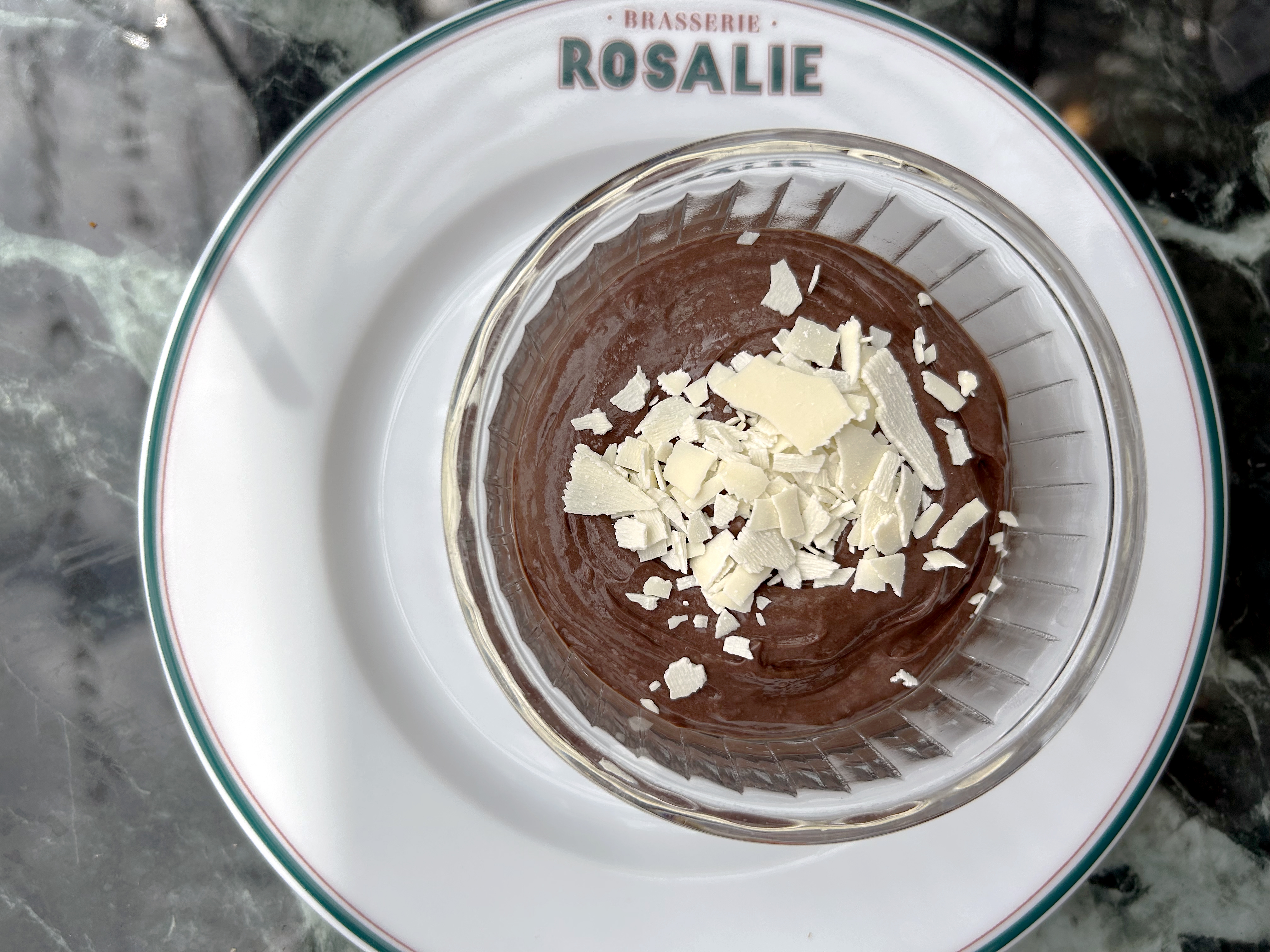 Disneyland Paris Disney Village Brasserie Rosalie chocolate mousse Disneyland Paris Disney Village Brasserie Rosalie chocolate mousse
