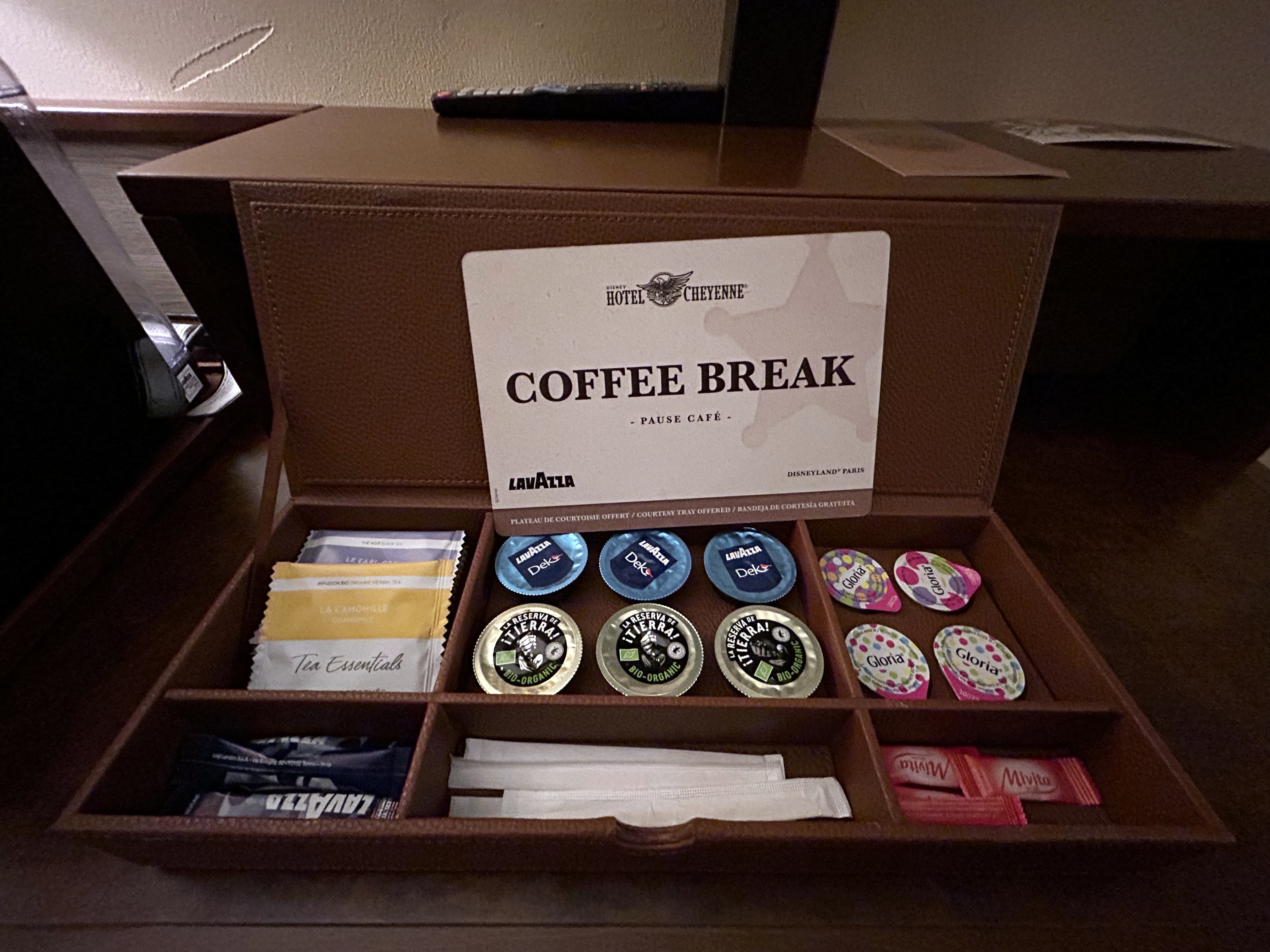 Disneyland Paris Hotel Cheyenne coffee