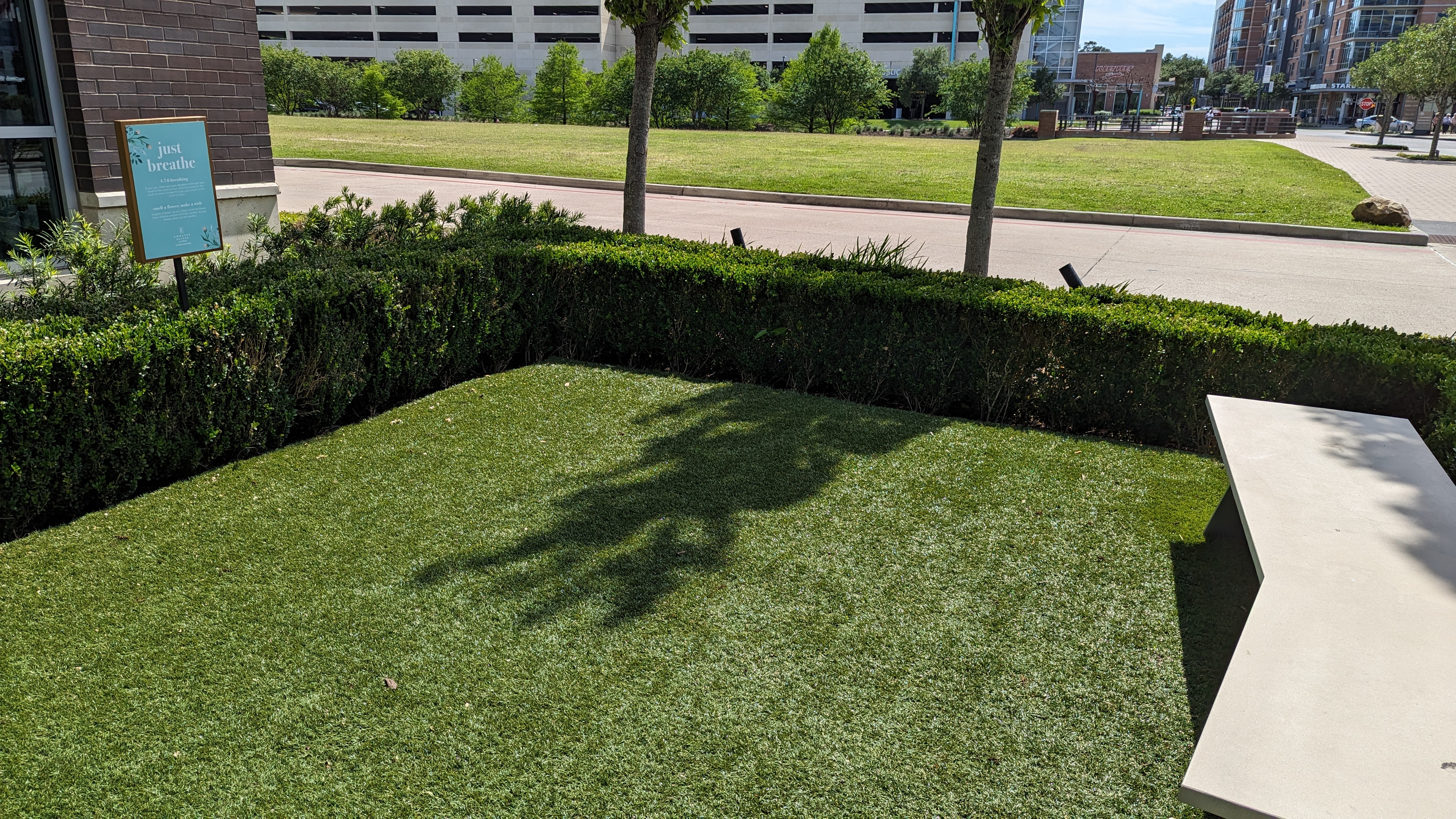 Embassy Suites by Hilton The Woodlands at Hughes Landing zen garden