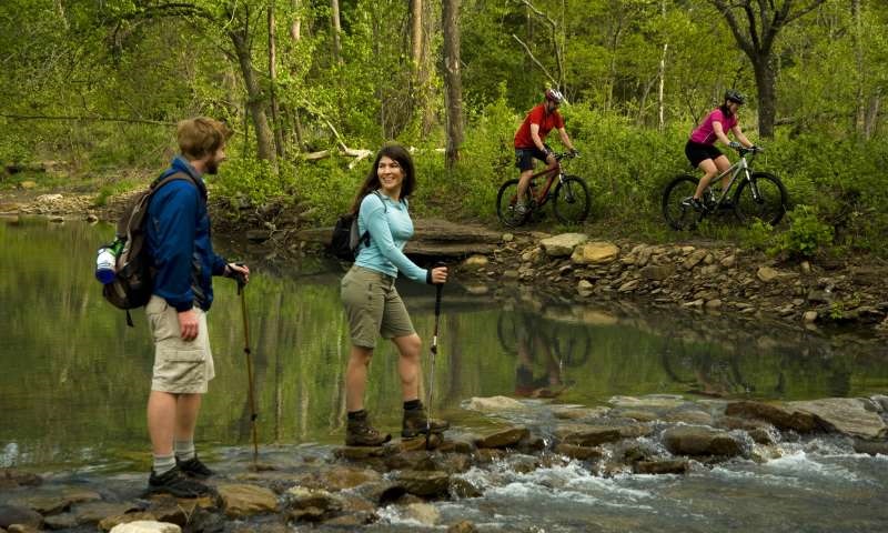 Getting Around Devils Den State Park