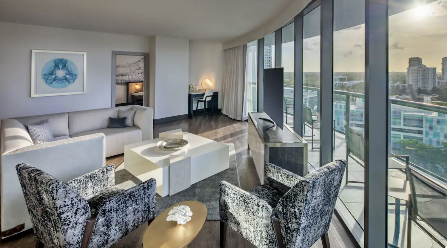Hyatt Centric Las Olas Fort Lauderdale suite