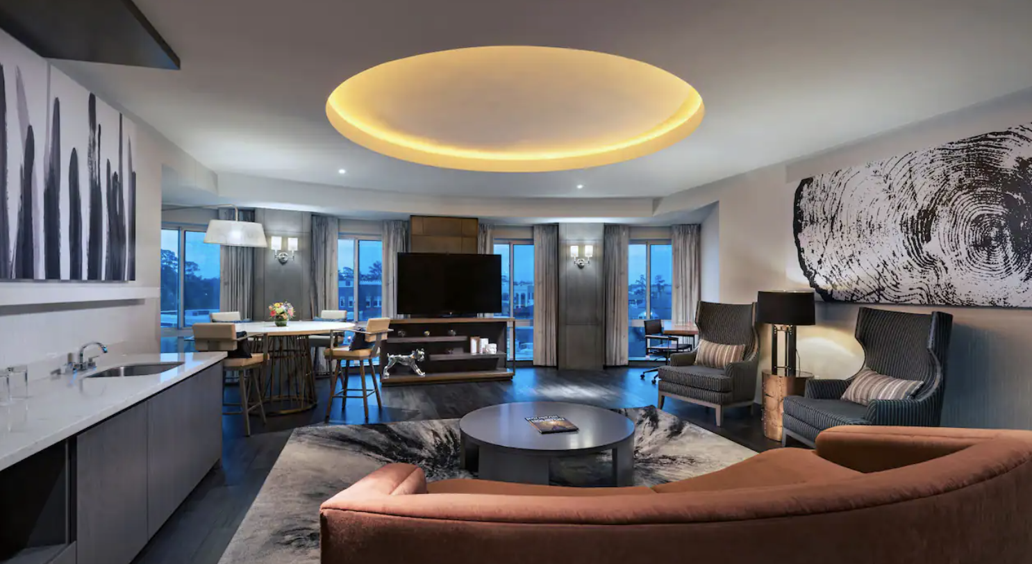 Hyatt Centric The Woodlands suite