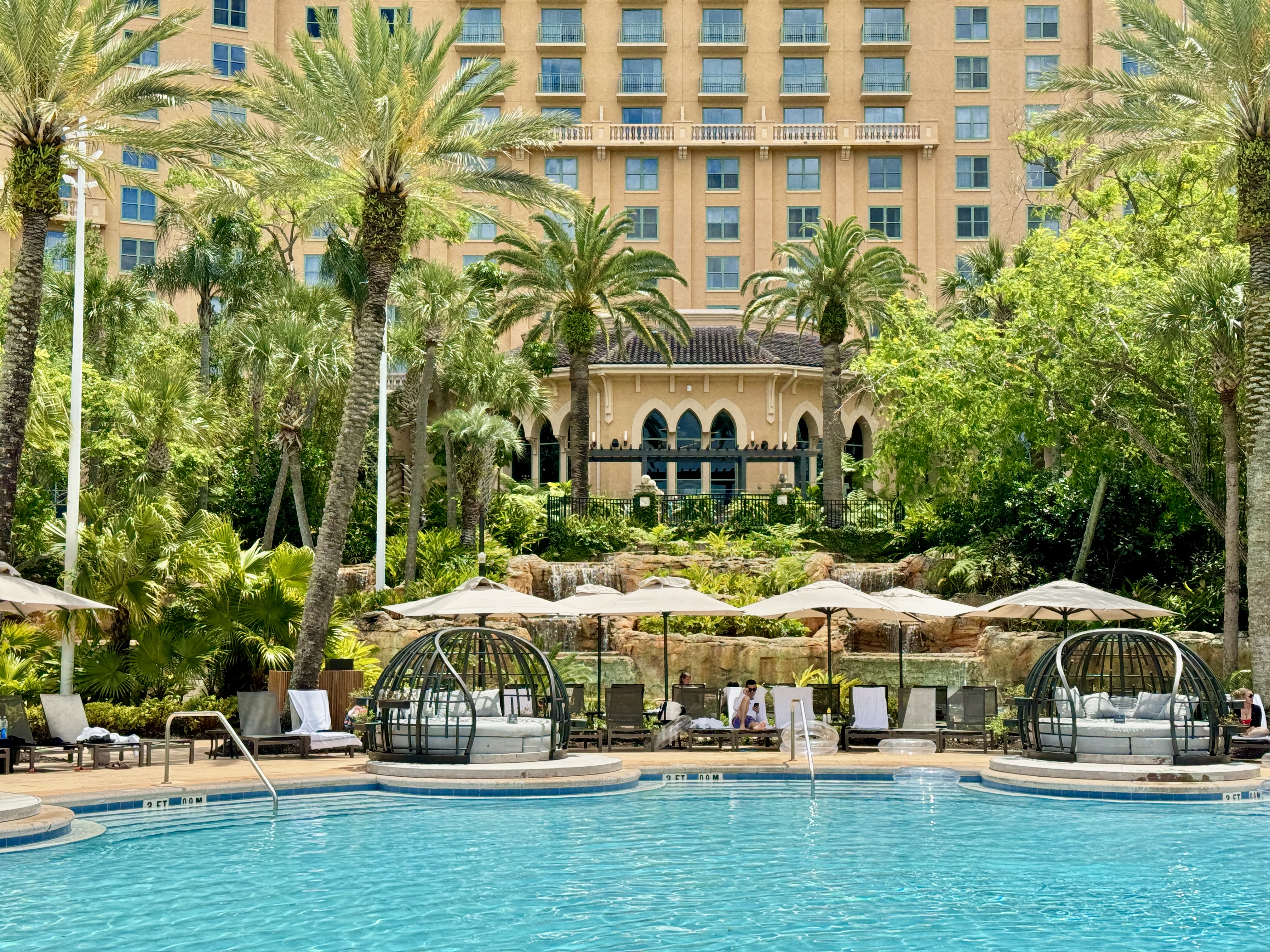 JW Marriott Orlando Grande Lakes Back of Hotel View