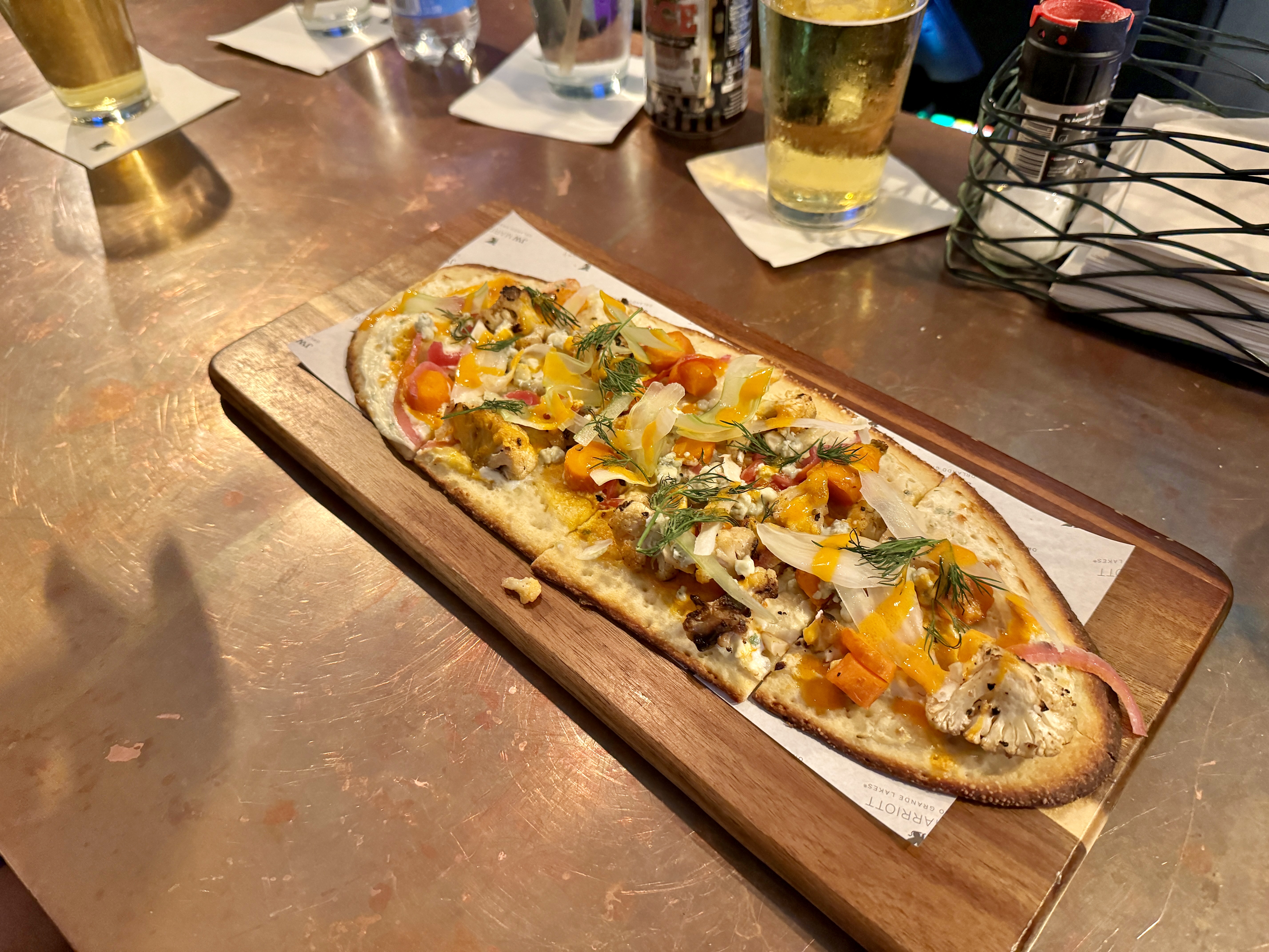 JW Marriott Orlando Grande Lakes Buffalo Flatbread JW Marriott Orlando Grande Lakes Buffalo Flatbread
