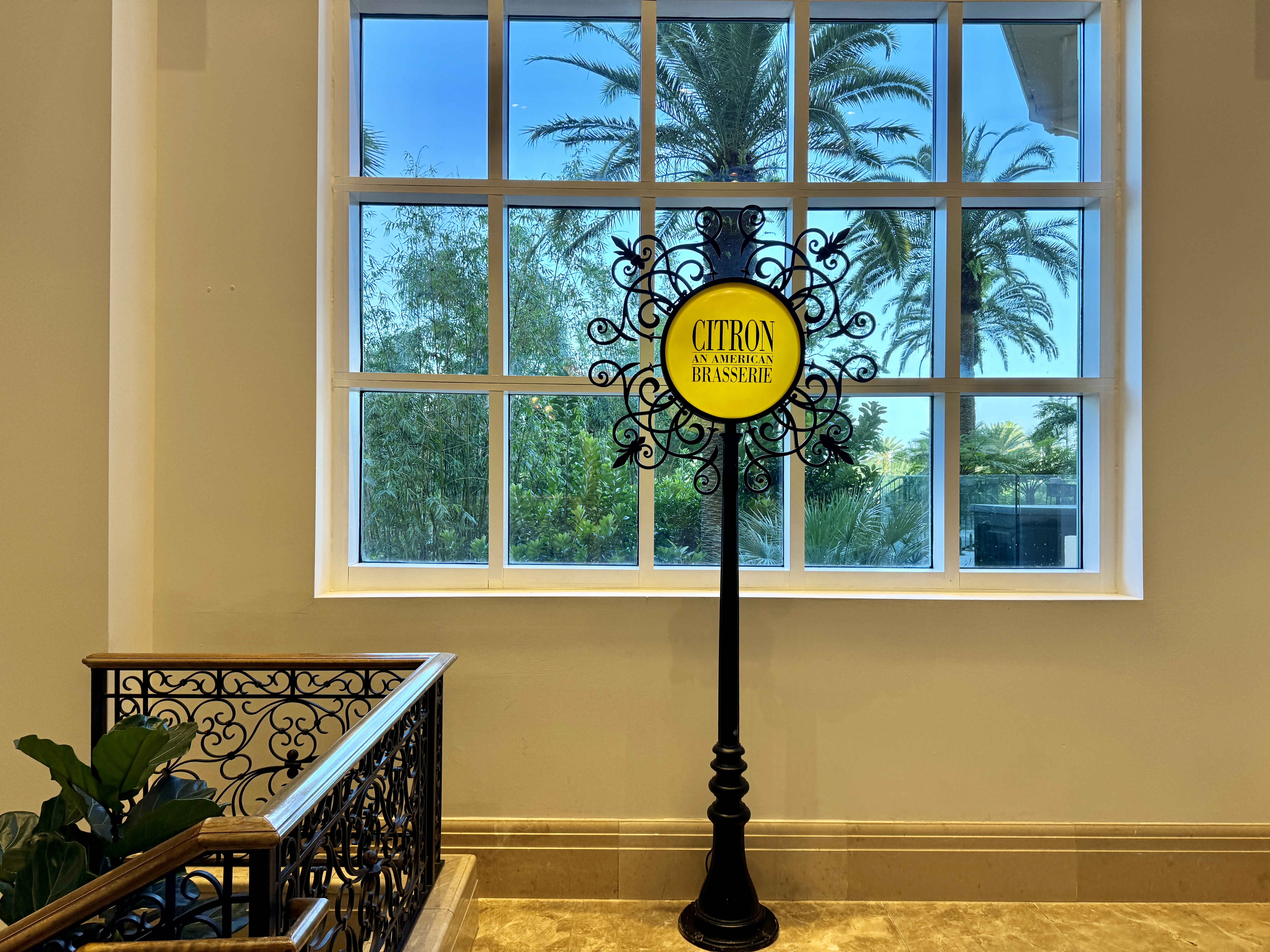 JW Marriott Orlando Grande Lakes Citron Brasserie Sign JW Marriott Orlando Grande Lakes Citron Brasserie Sign