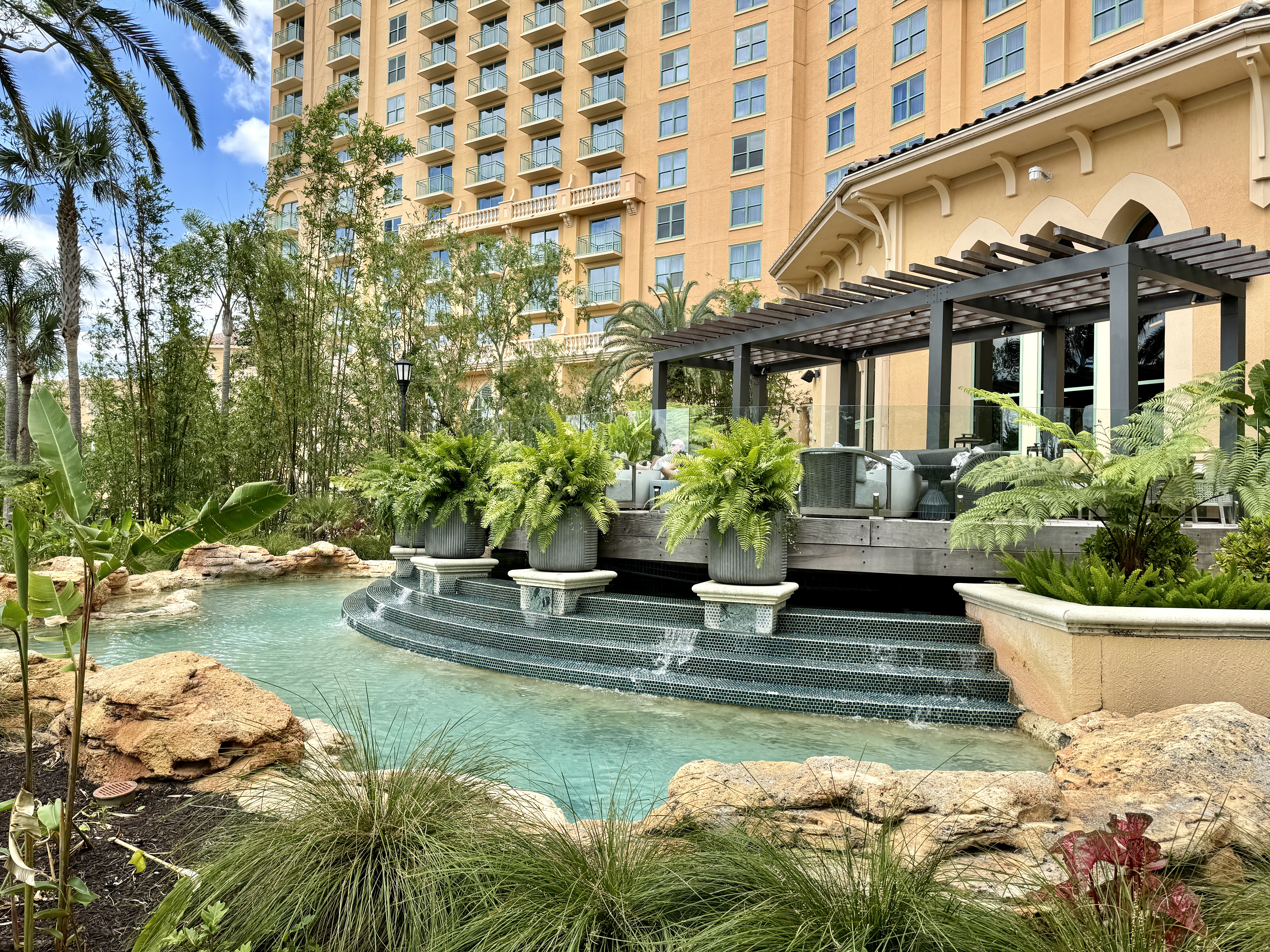 JW Marriott Orlando Grande Lakes EvrBar Fountain JW Marriott Orlando Grande Lakes EvrBar Fountain