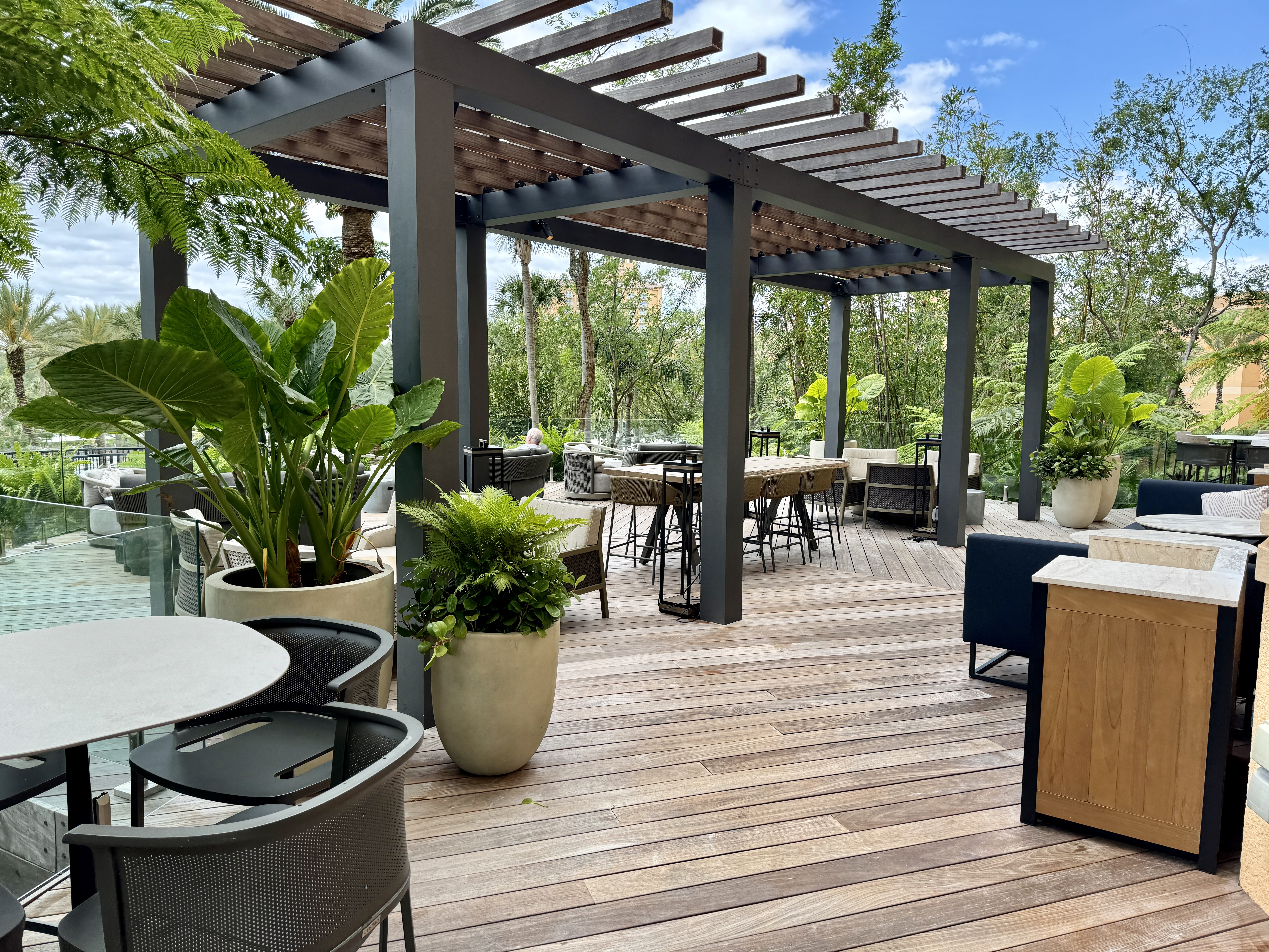 JW Marriott Orlando Grande Lakes EvrBar Terrace JW Marriott Orlando Grande Lakes EvrBar Terrace