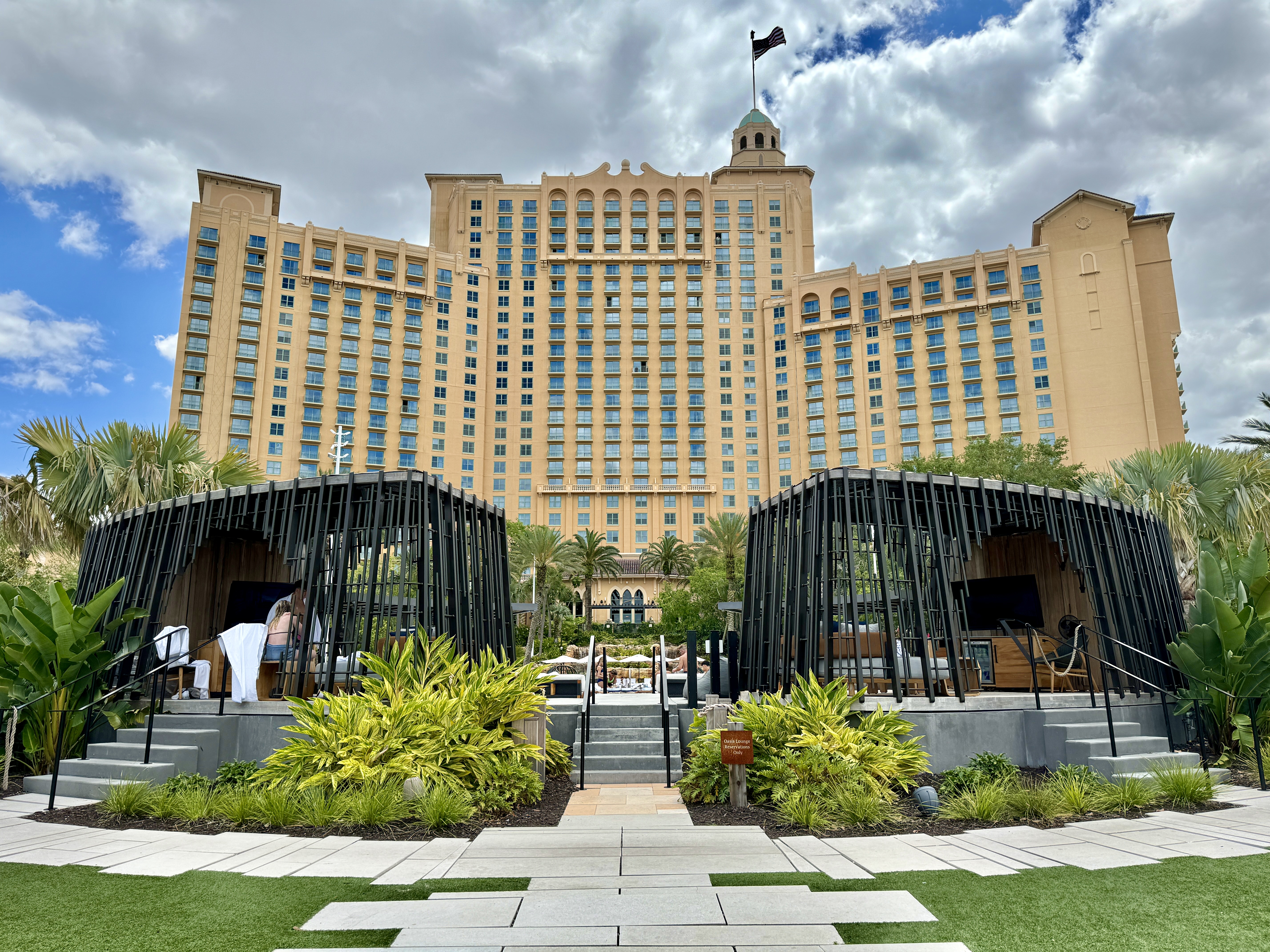 JW Marriott Orlando Grande Lakes Hotel Exterior From Behind JW Marriott Orlando Grande Lakes Hotel Exterior From Behind