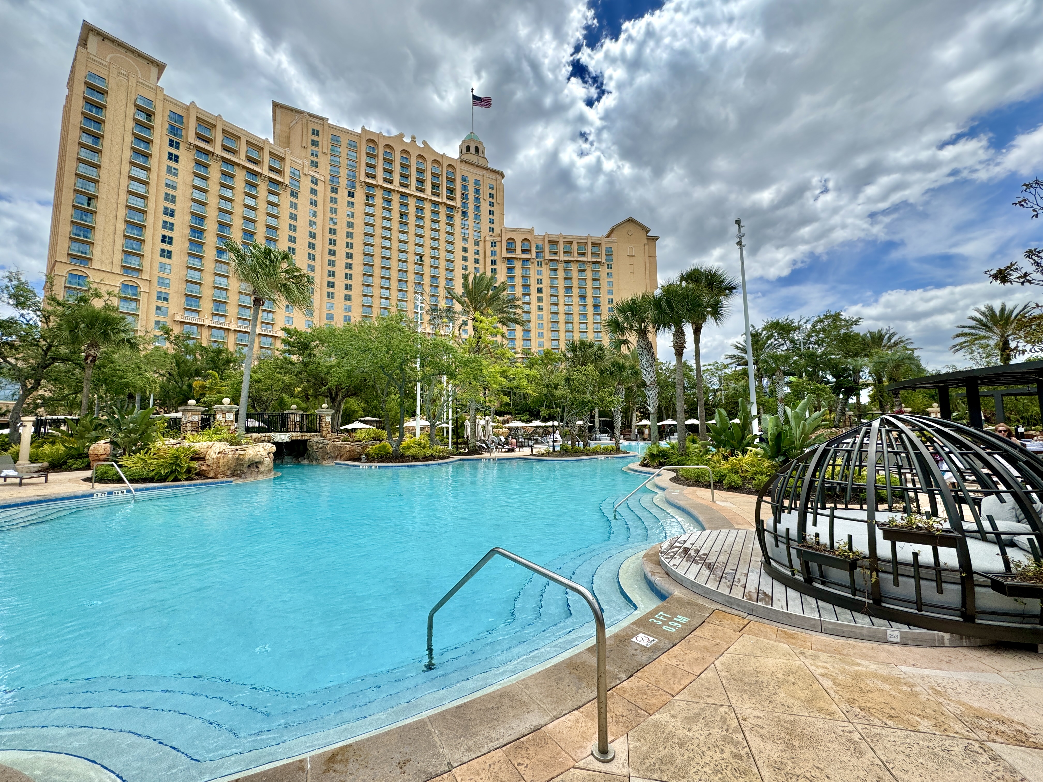 JW Marriott Orlando Grande Lakes JW Marriott Orlando Grande Lakes Pool and Cabana Overview