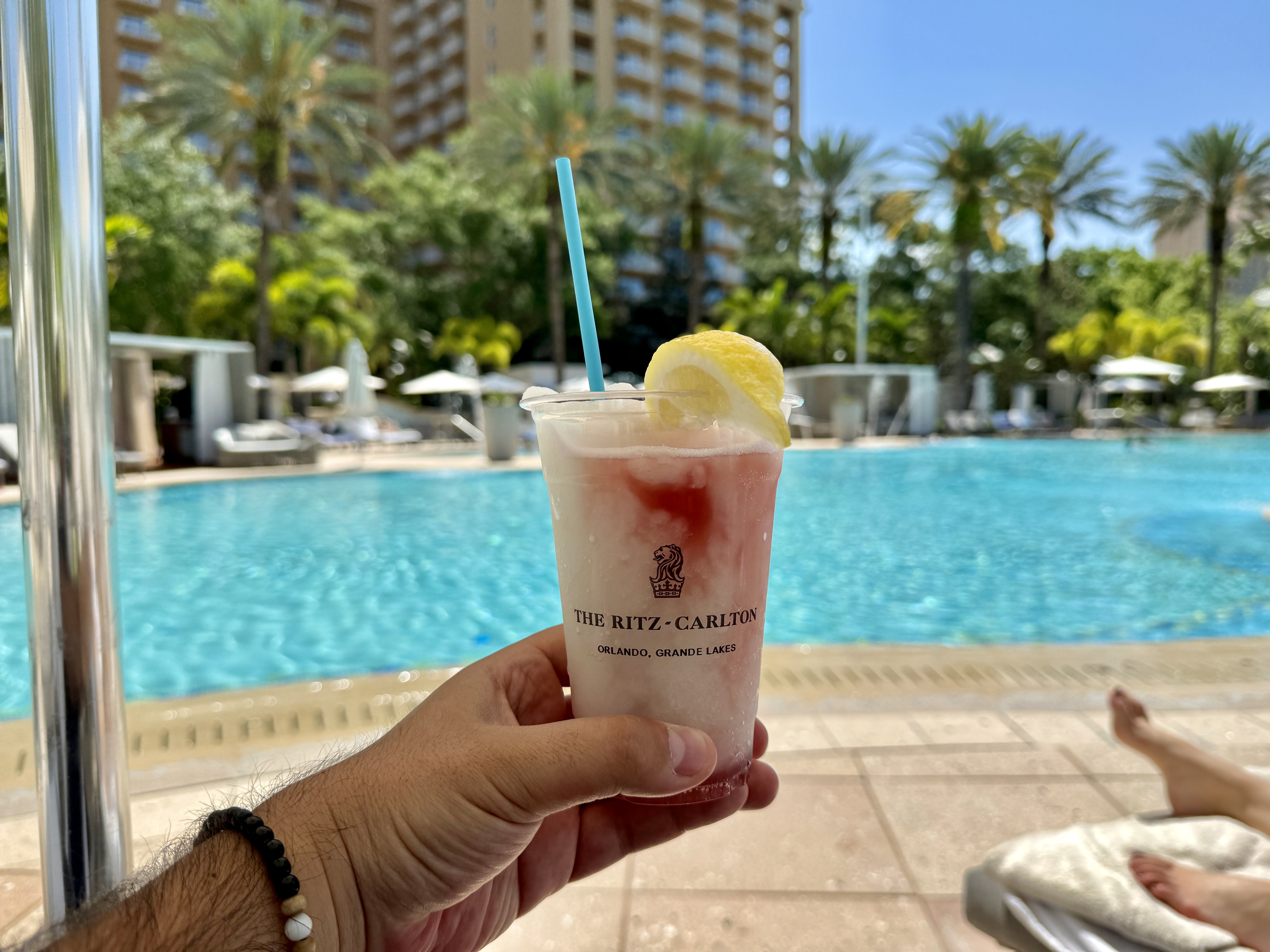 JW Marriott Orlando Grande Lakes Ritz Carlton Frozen Lemonade JW Marriott Orlando Grande Lakes Ritz Carlton Frozen Lemonade