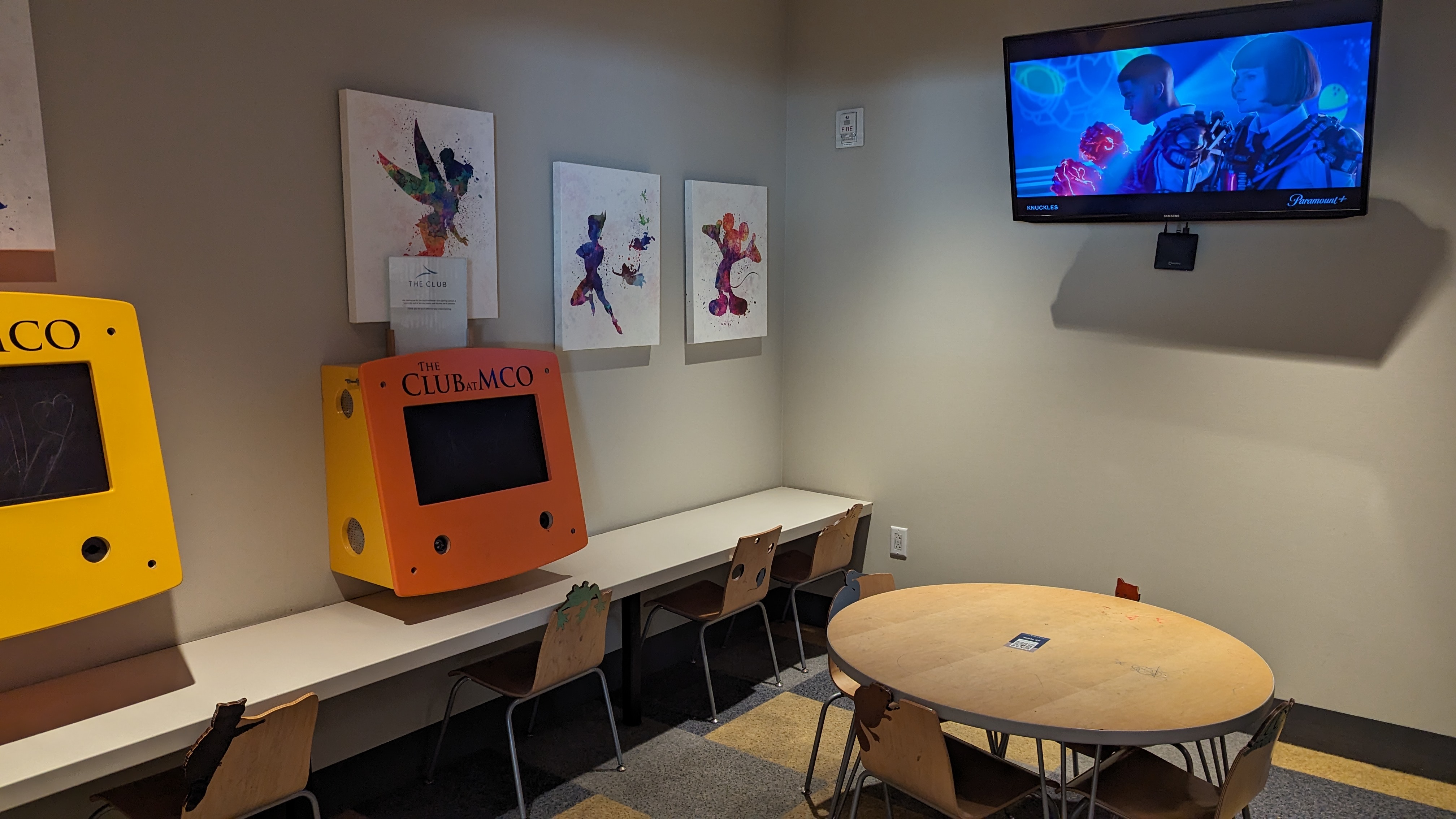 MCO Terminal B The Club MCO Gates 70 99 kids room