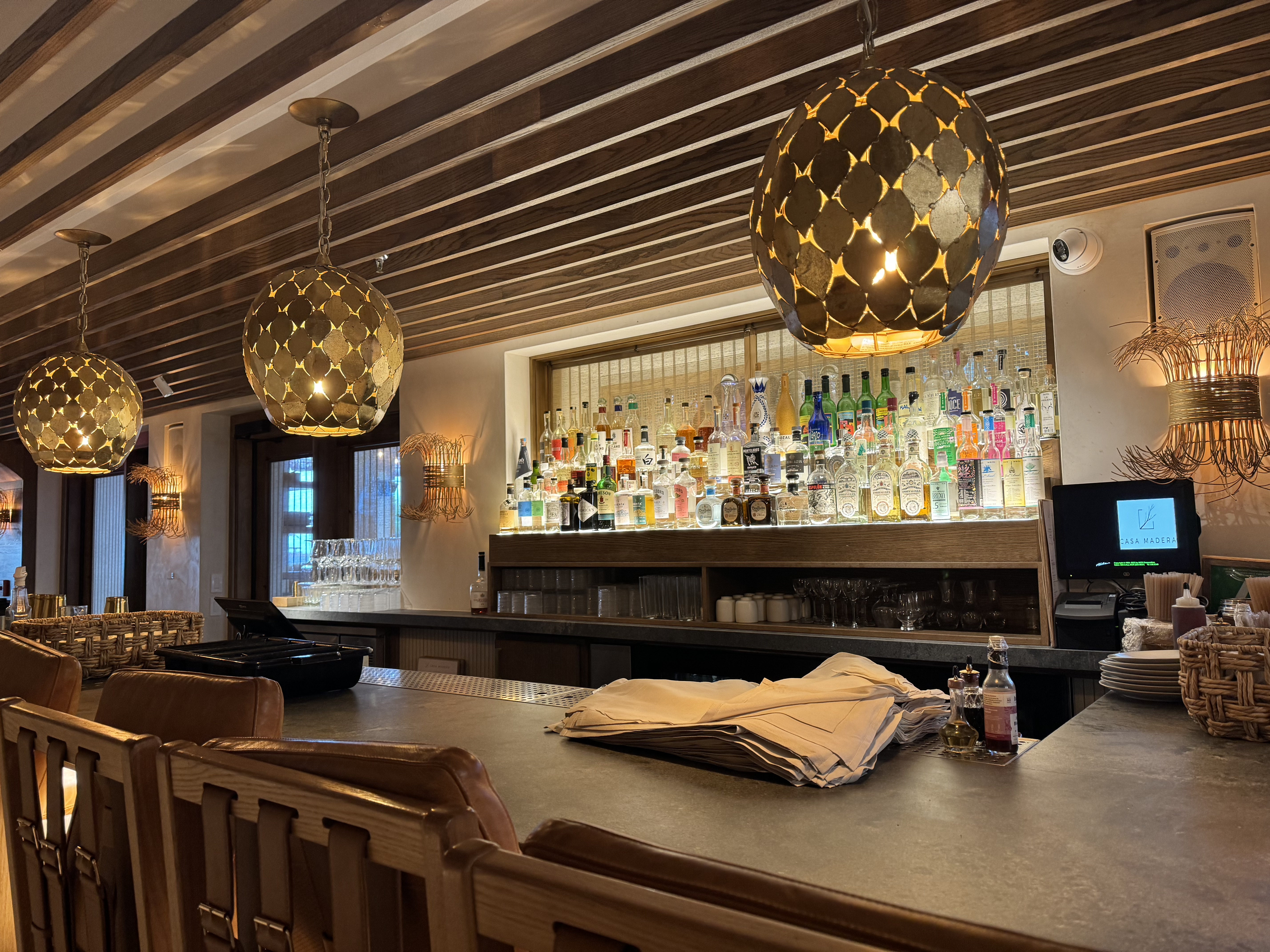 Mondrian Los Angeles Casa Madera bar Mondrian Los Angeles Casa Madera bar