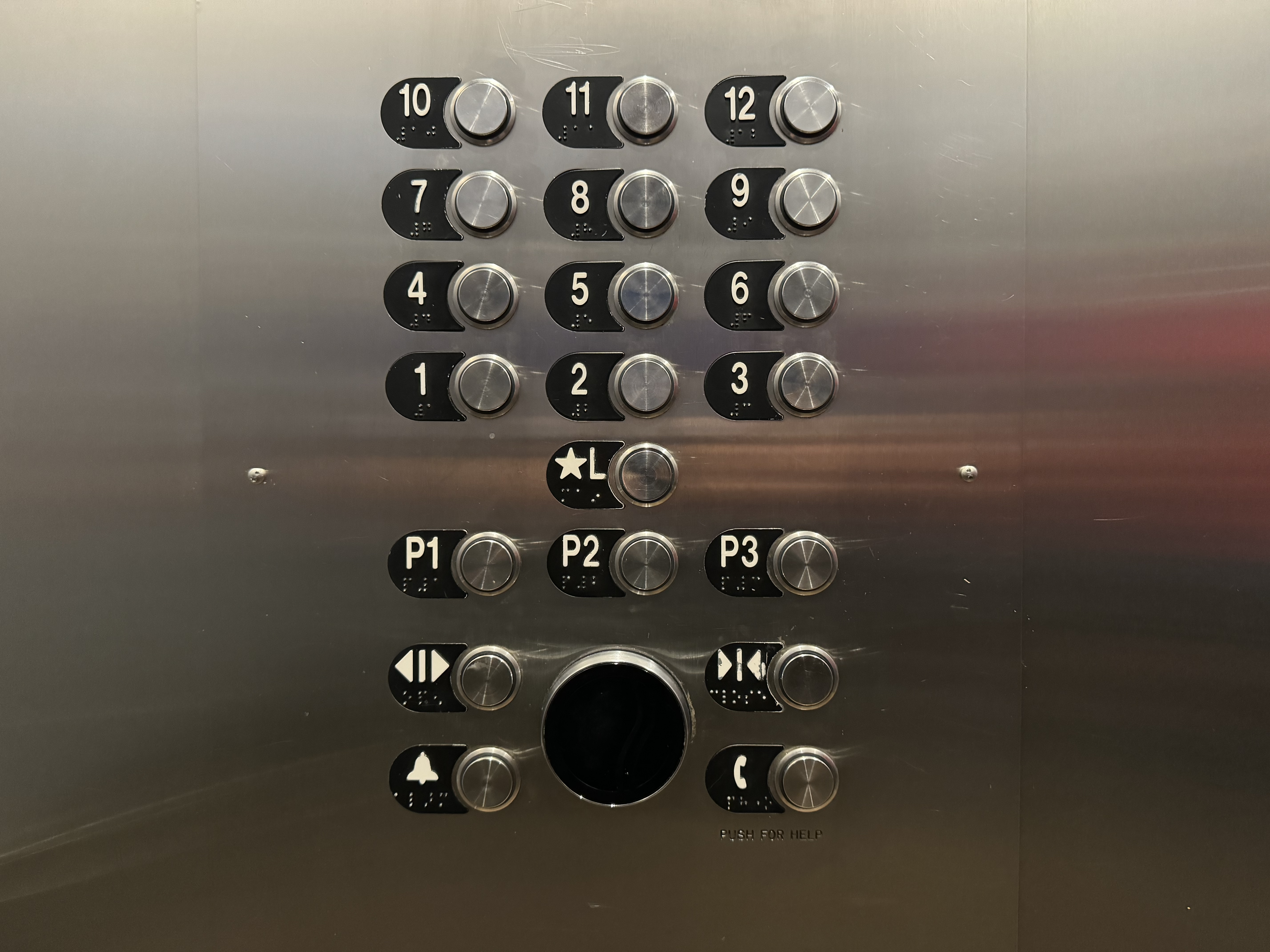 Mondrian Los Angeles elevator buttons Mondrian Los Angeles elevator buttons