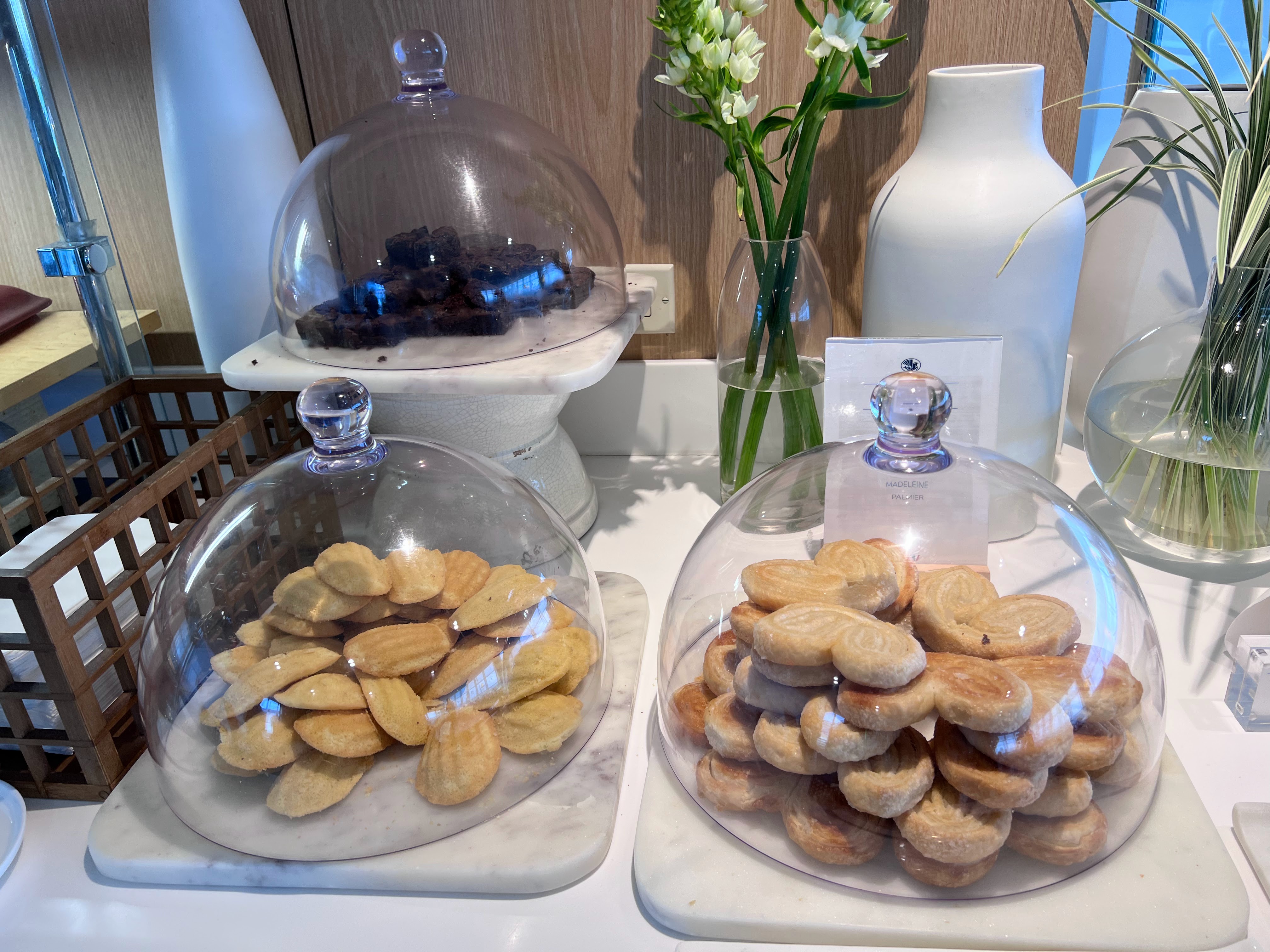 More desserts at Air France Lounge JFK More desserts at Air France Lounge JFK