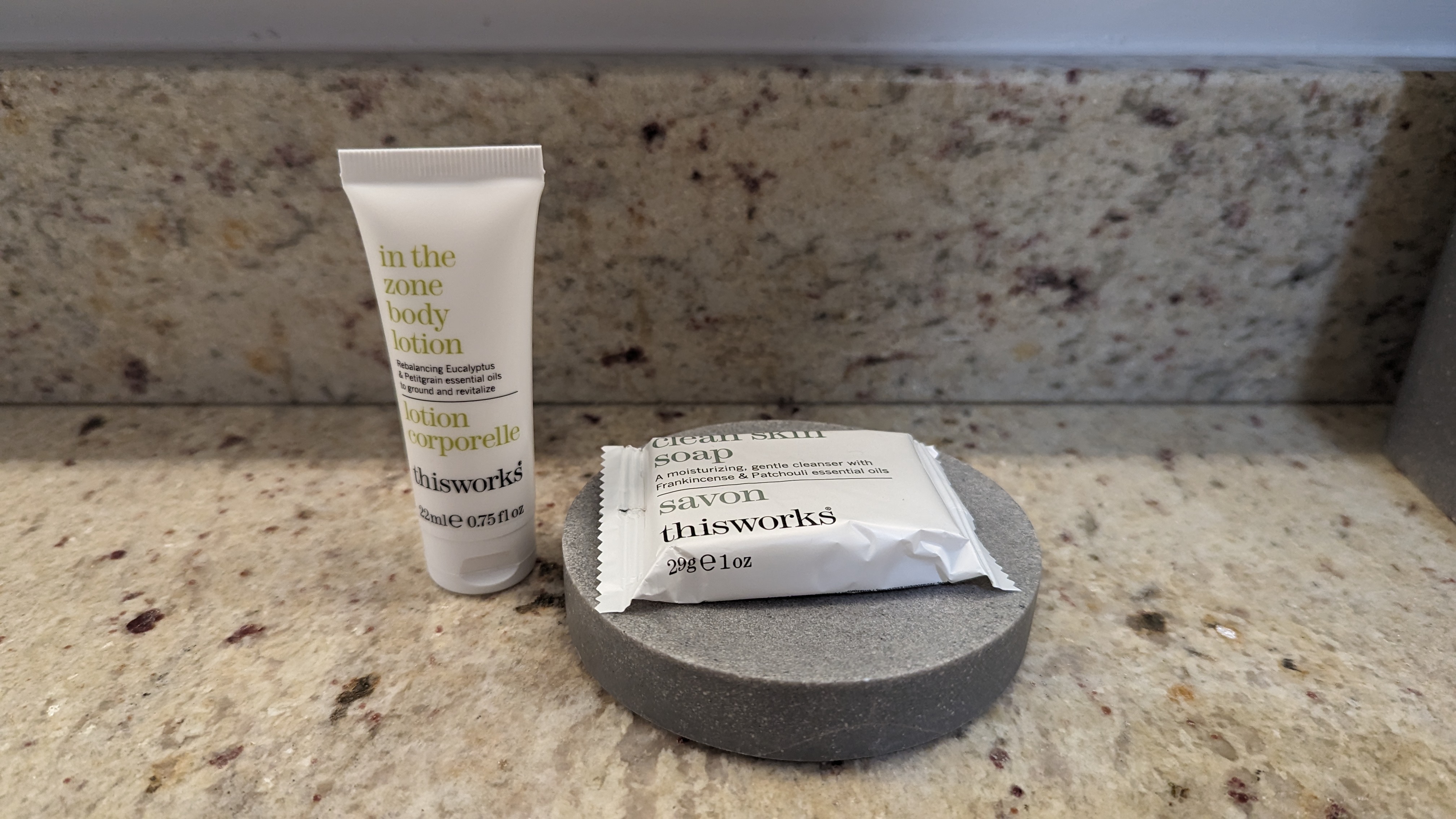 Orlando World Center Marriott 2 Queen Ambassador Suite bathroom amenities Orlando World Center Marriott 2 Queen Ambassador Suite bathroom amenities