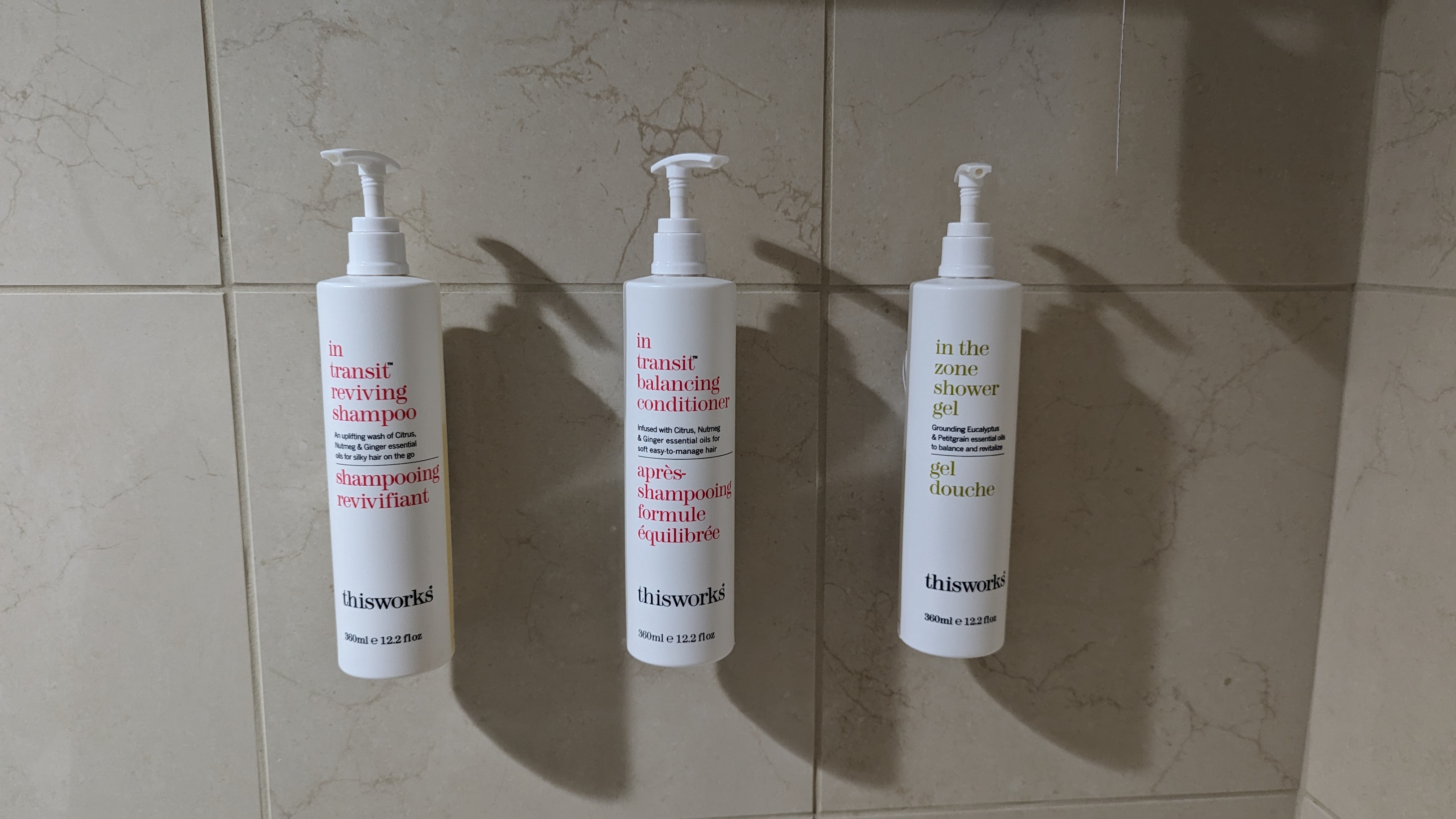 Orlando World Center Marriott 2 Queen Ambassador Suite bathroom amenities Orlando World Center Marriott 2 Queen Ambassador Suite bathroom amenities