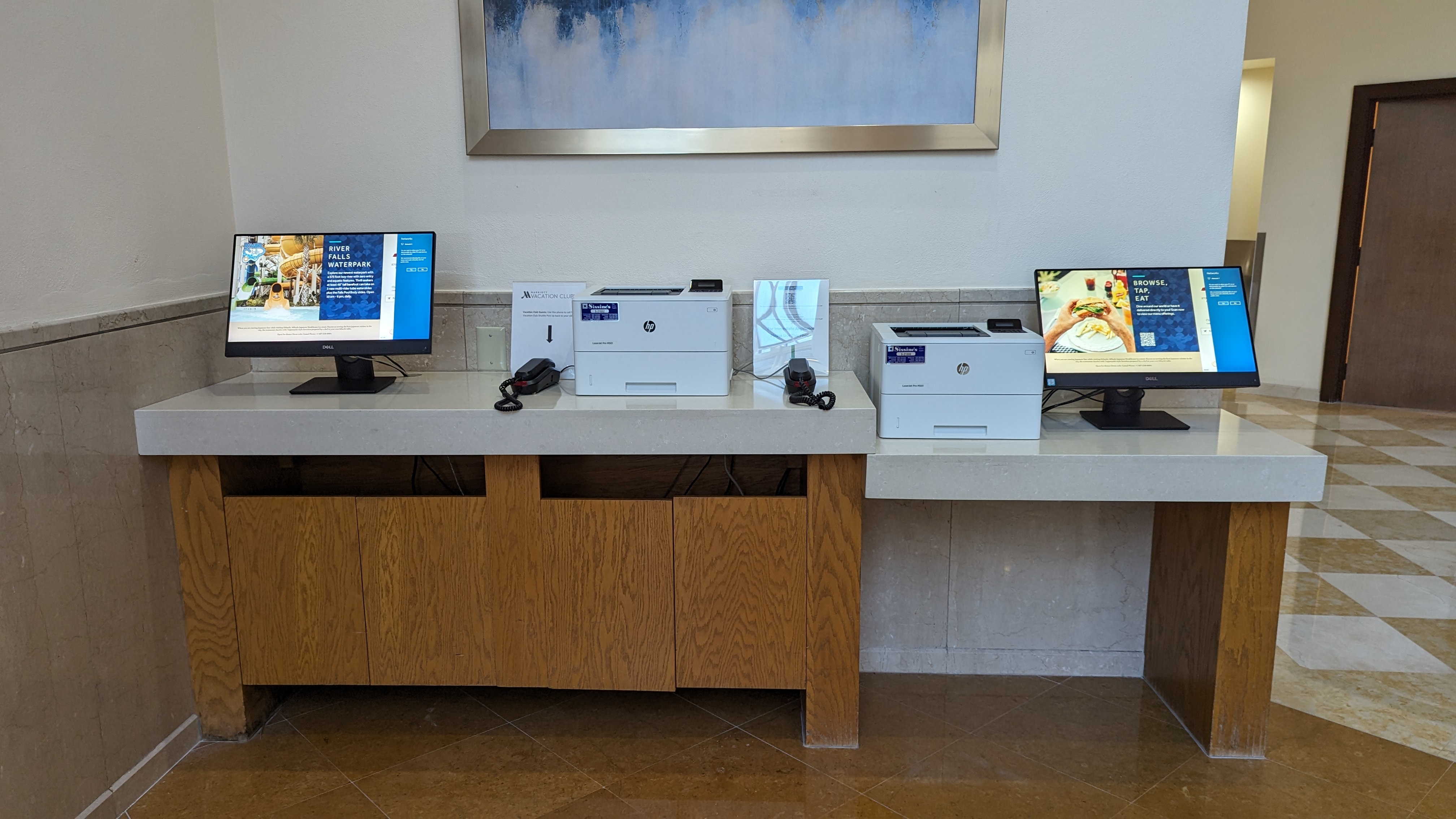 Orlando World Center Marriott amenities business center Orlando World Center Marriott amenities business center.