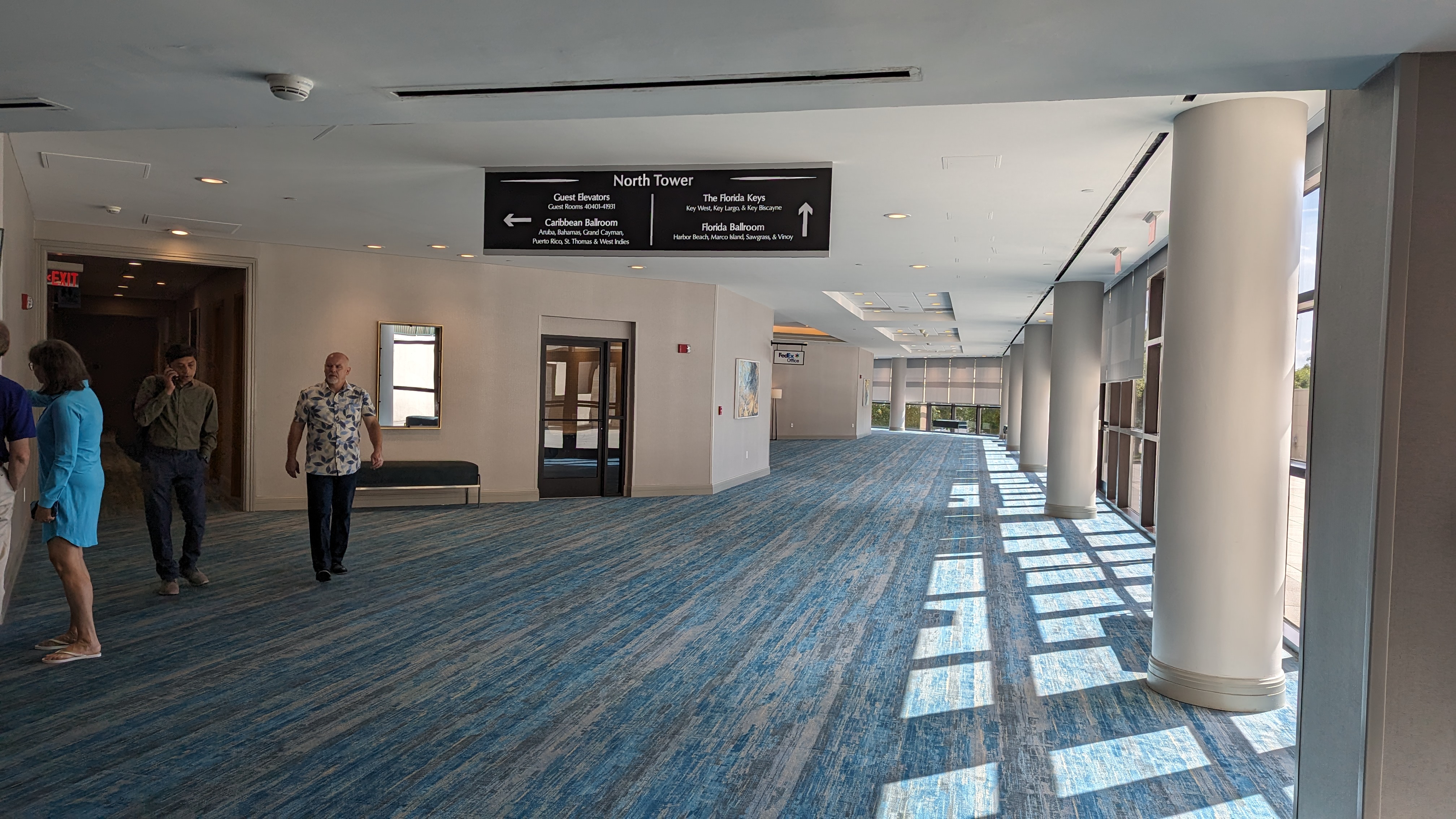 Orlando World Center Marriott amenities conference center hallway Orlando World Center Marriott amenities conference center hallway
