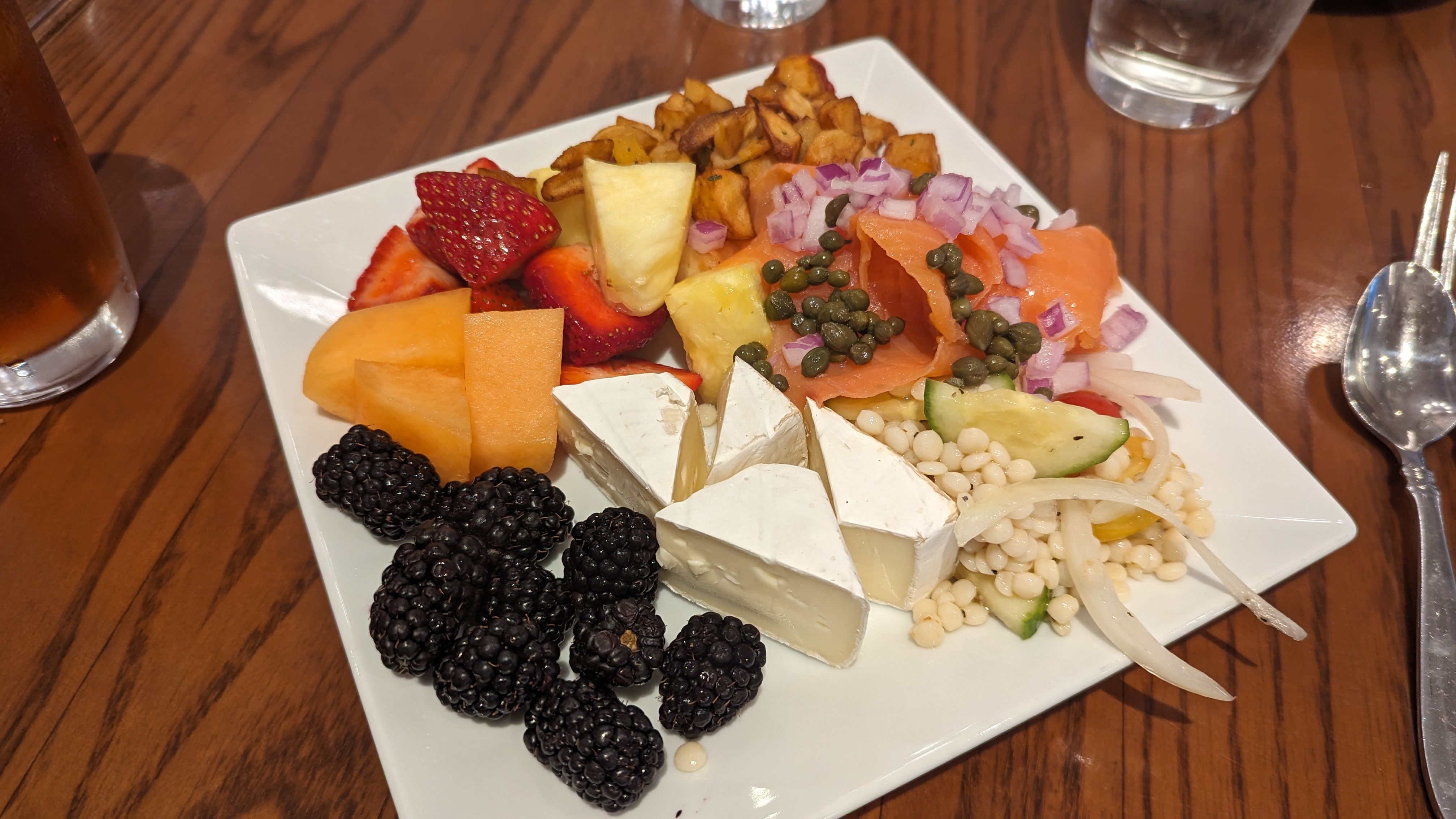 Orlando World Center Marriott amenities food and beverage breakfast buffet plate Orlando World Center Marriott amenities food and beverage breakfast buffet plate