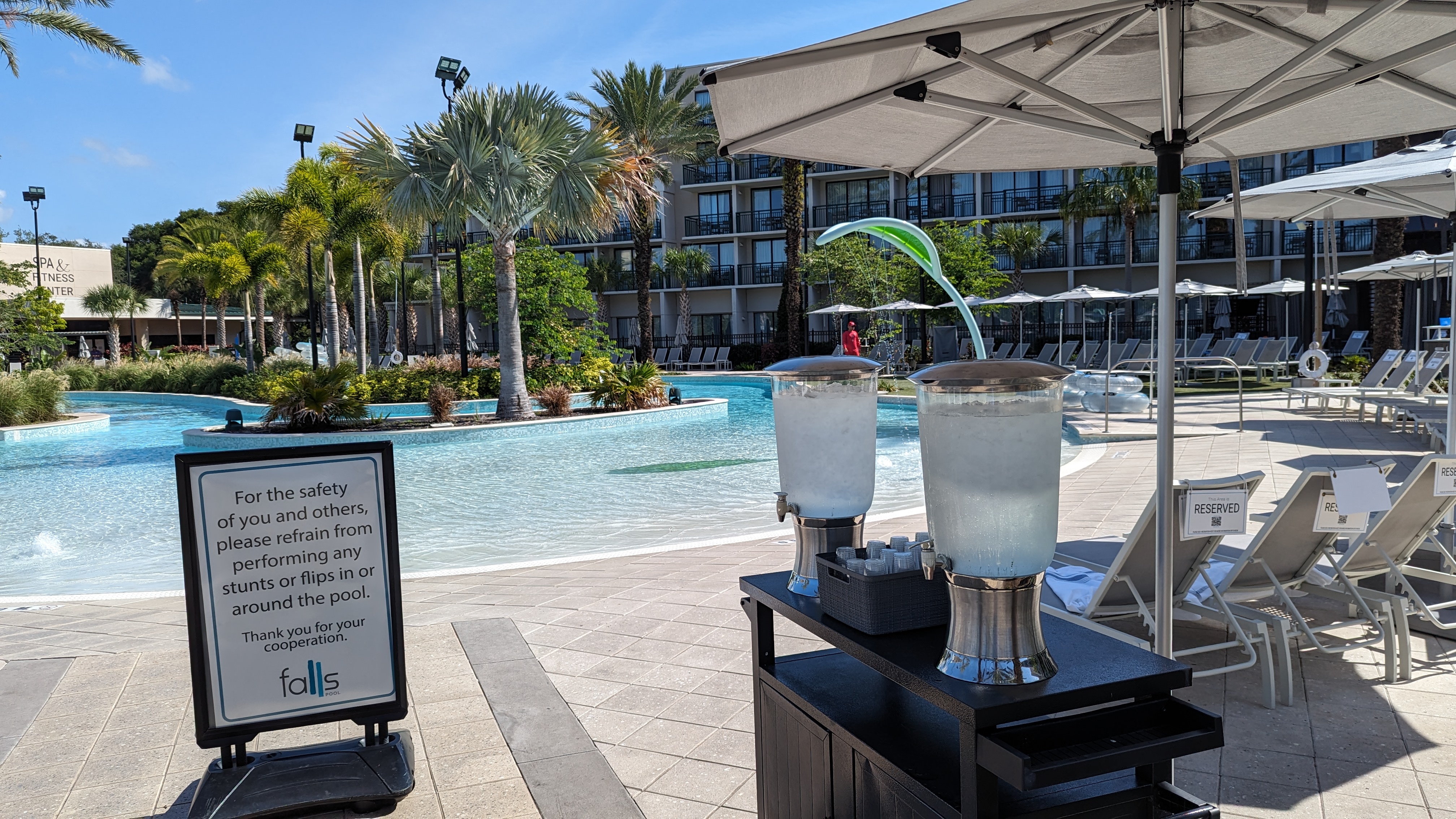 Orlando World Center Marriott amenities pool water Orlando World Center Marriott amenities pool water