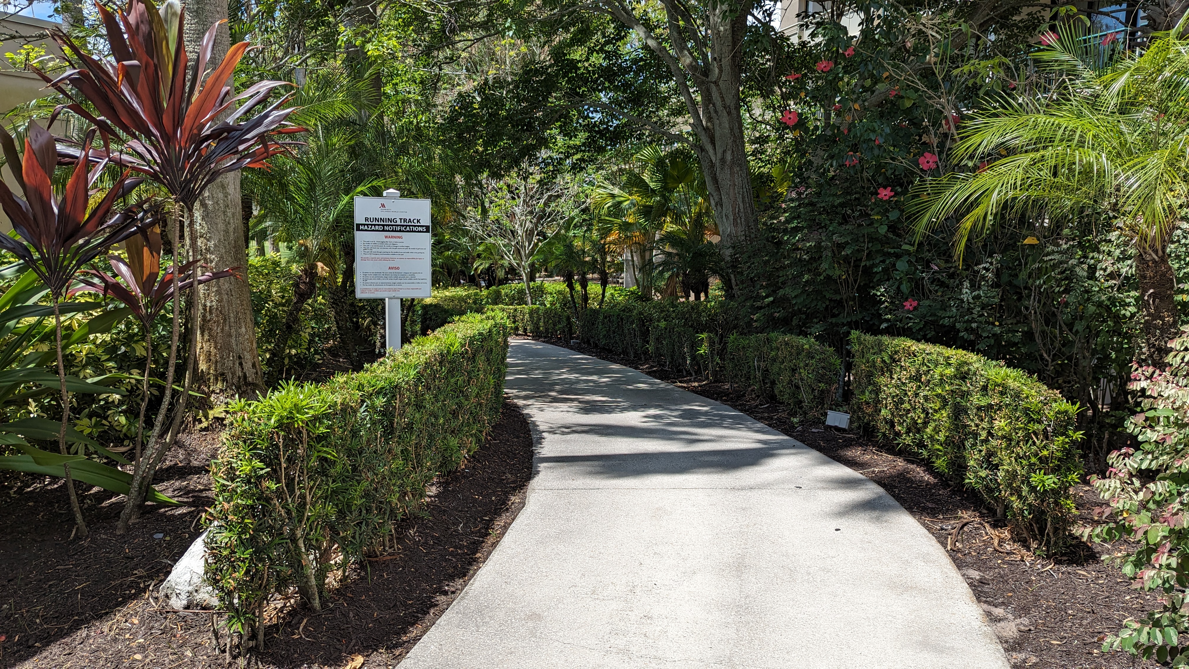 Orlando World Center Marriott amenities running path Orlando World Center Marriott amenities running path