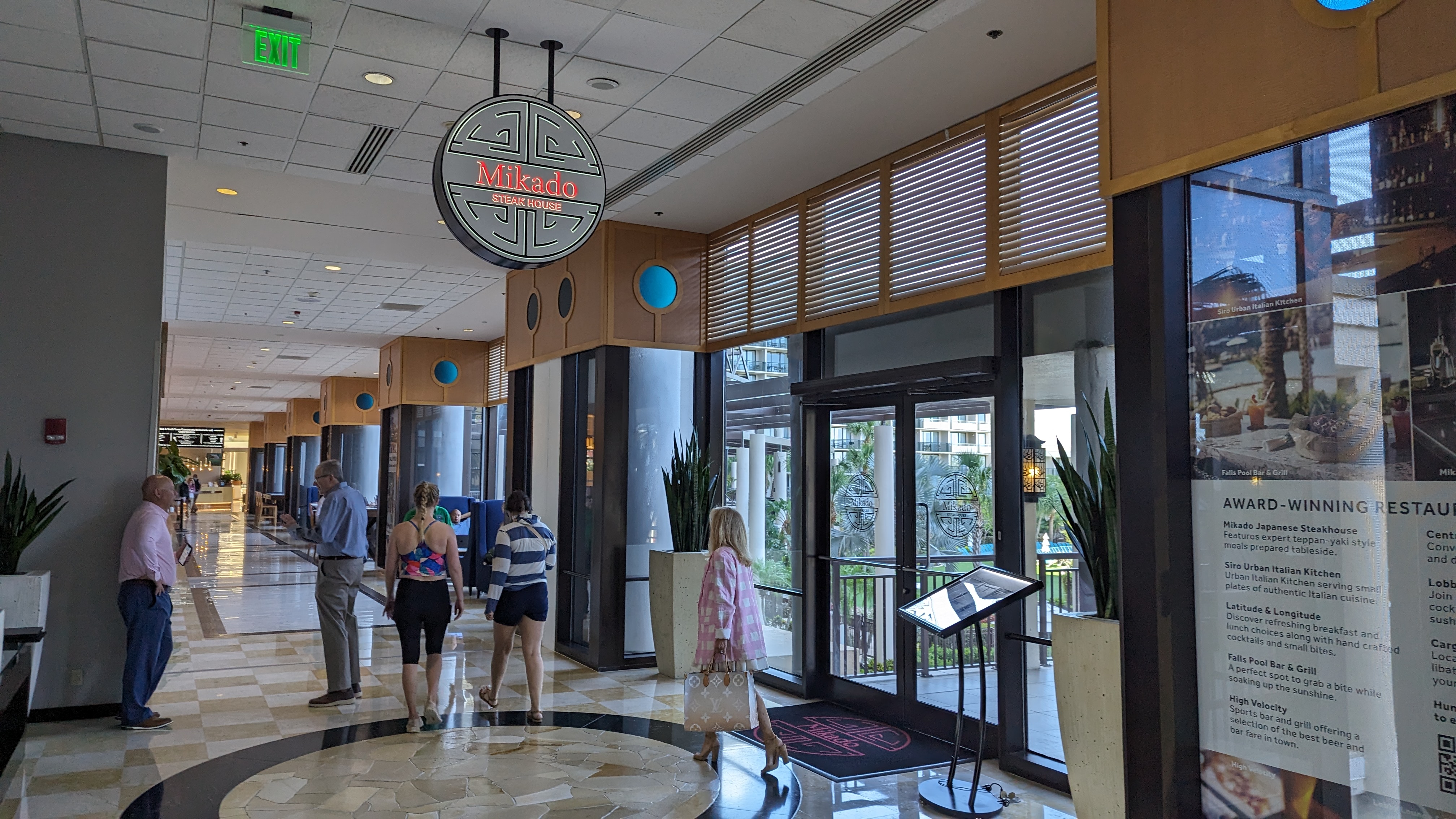 Orlando World Center Marriott food and beverage Mikado Orlando World Center Marriott food and beverage Mikado