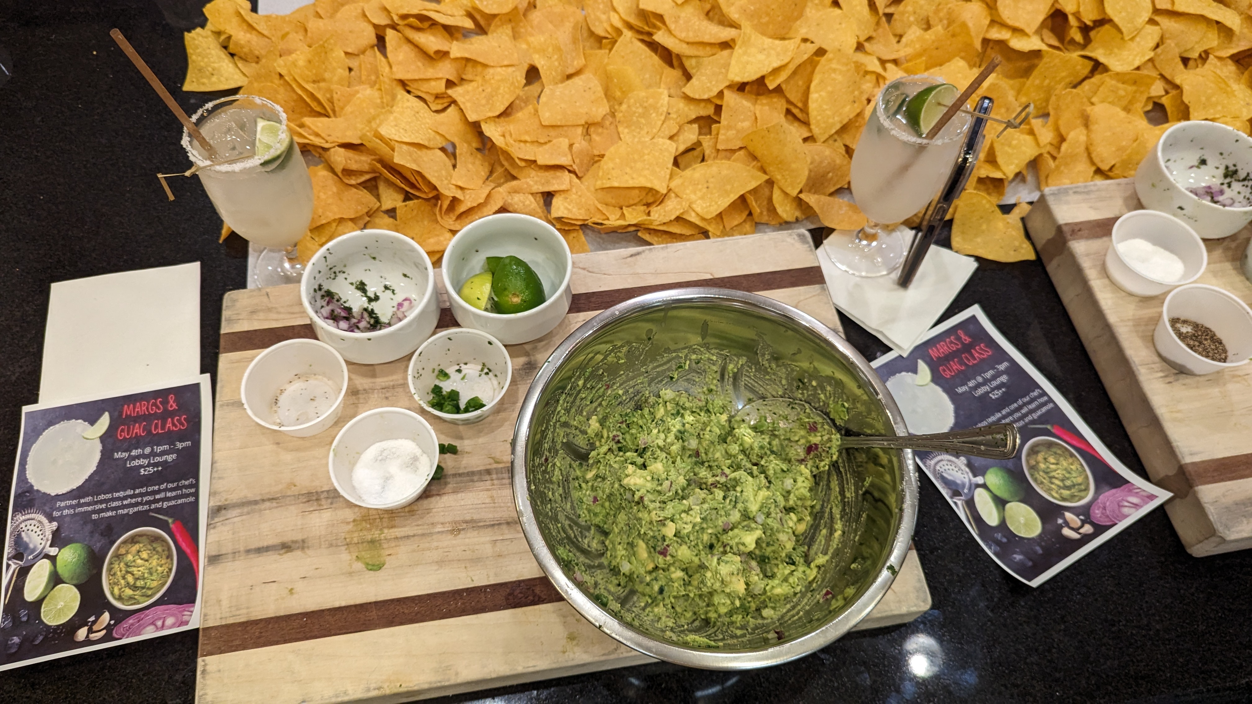 Orlando World Center Marriott food and beverage margs and guac class Orlando World Center Marriott food and beverage margs and guac class