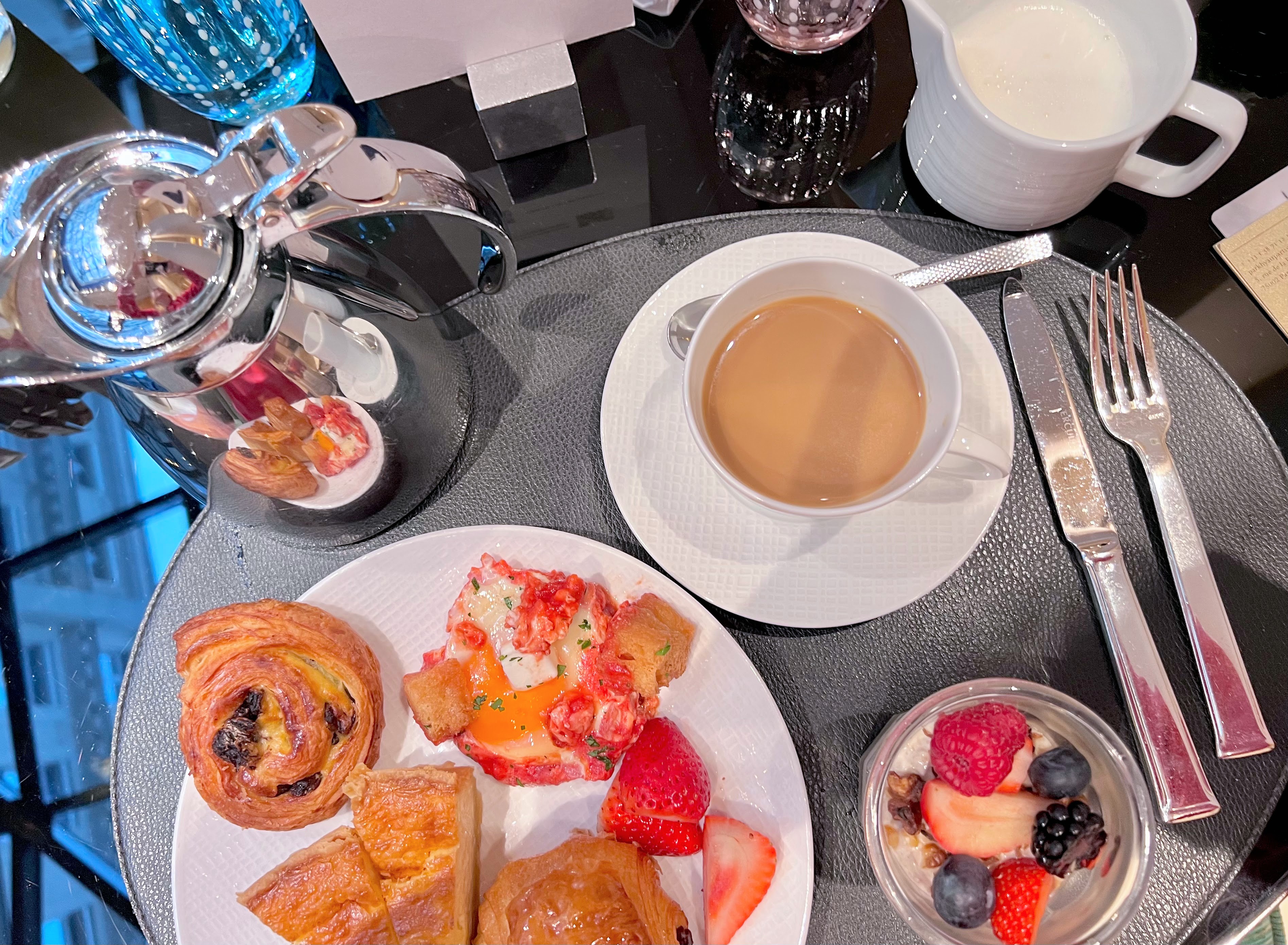 Park Hyatt Paris Globalist breakfast Park Hyatt Paris Globalist breakfast