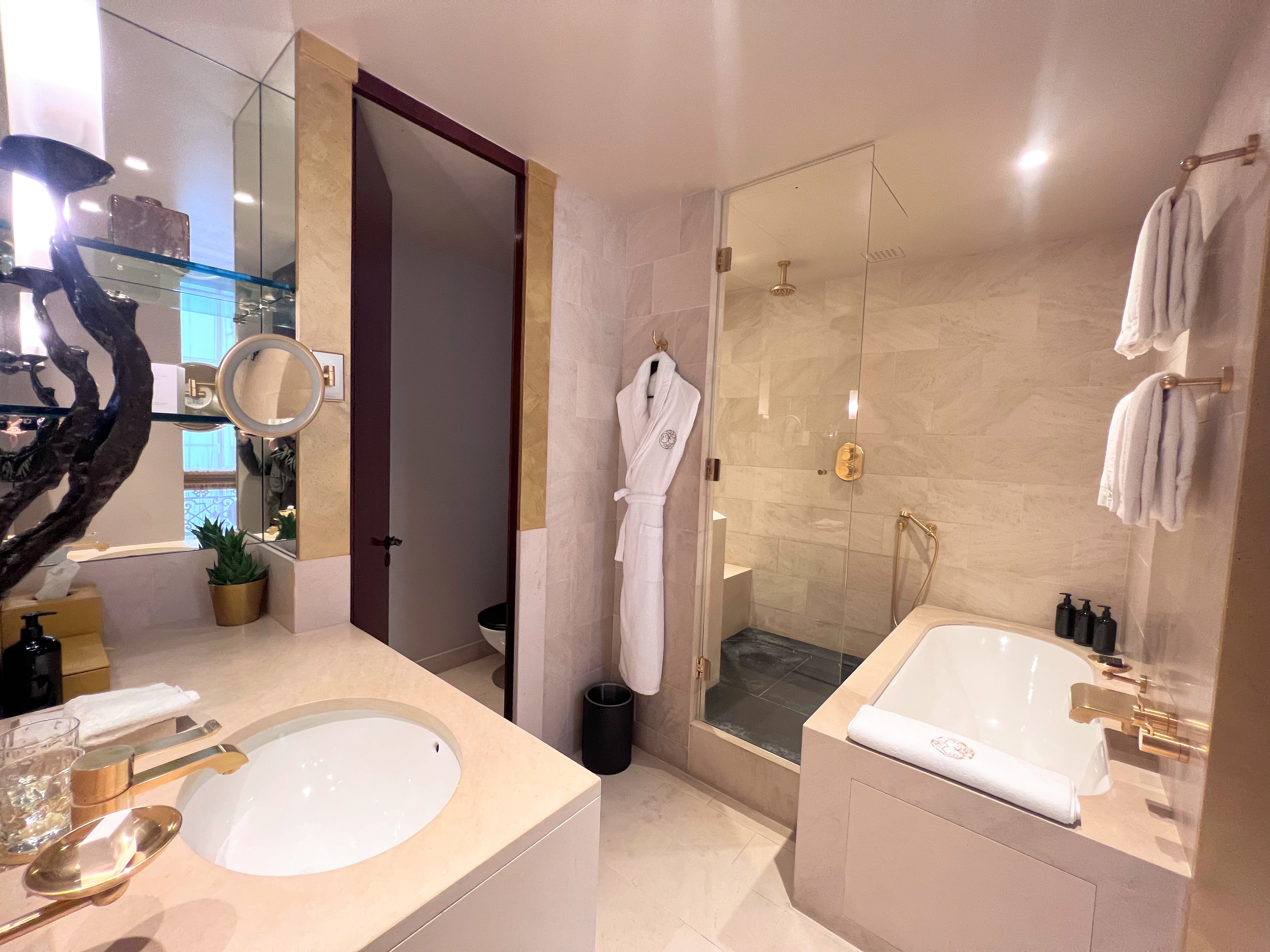 Park Hyatt Paris king deluxe bathroom