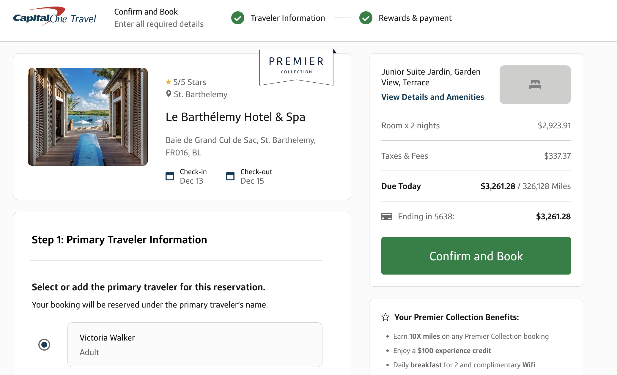 How I Got Max Value From Capital One Premier Collection Hotel