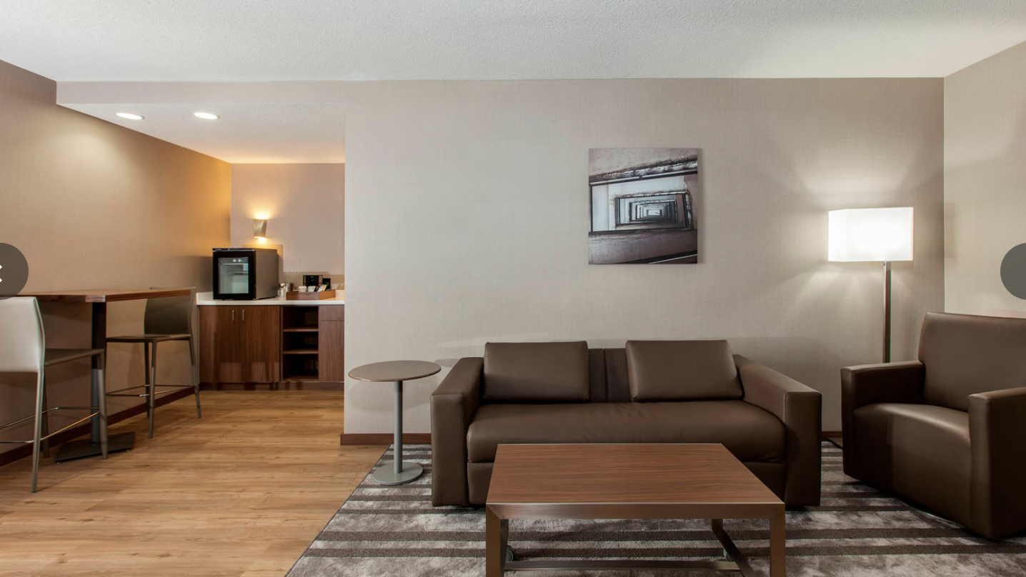 Premier Suite living area. AC Hotel Chicago Downtown Premier Suite living area. AC Hotel Chicago Downtown