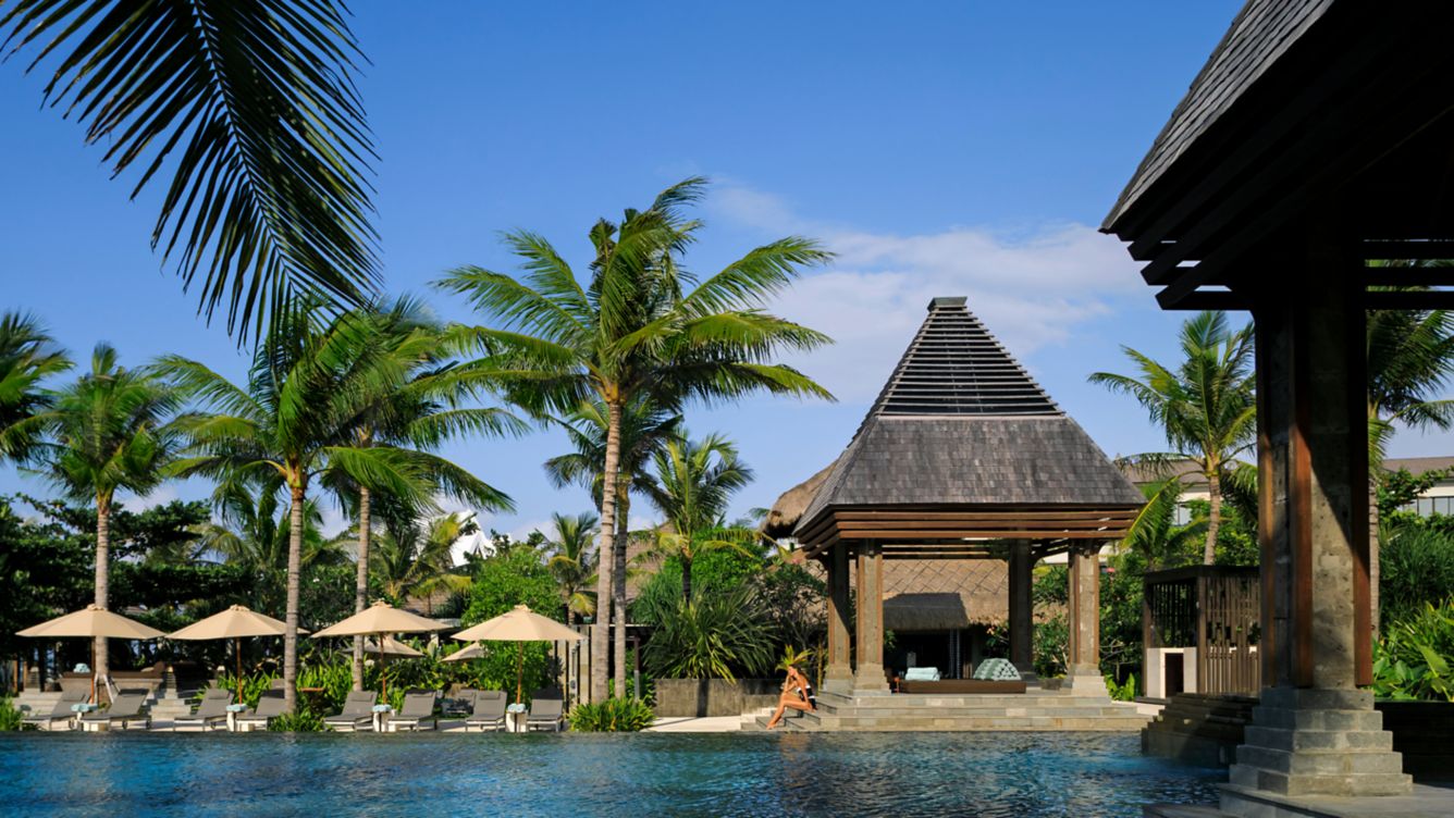 Ritz Carlton Bali pool Ritz Carlton Bali pool