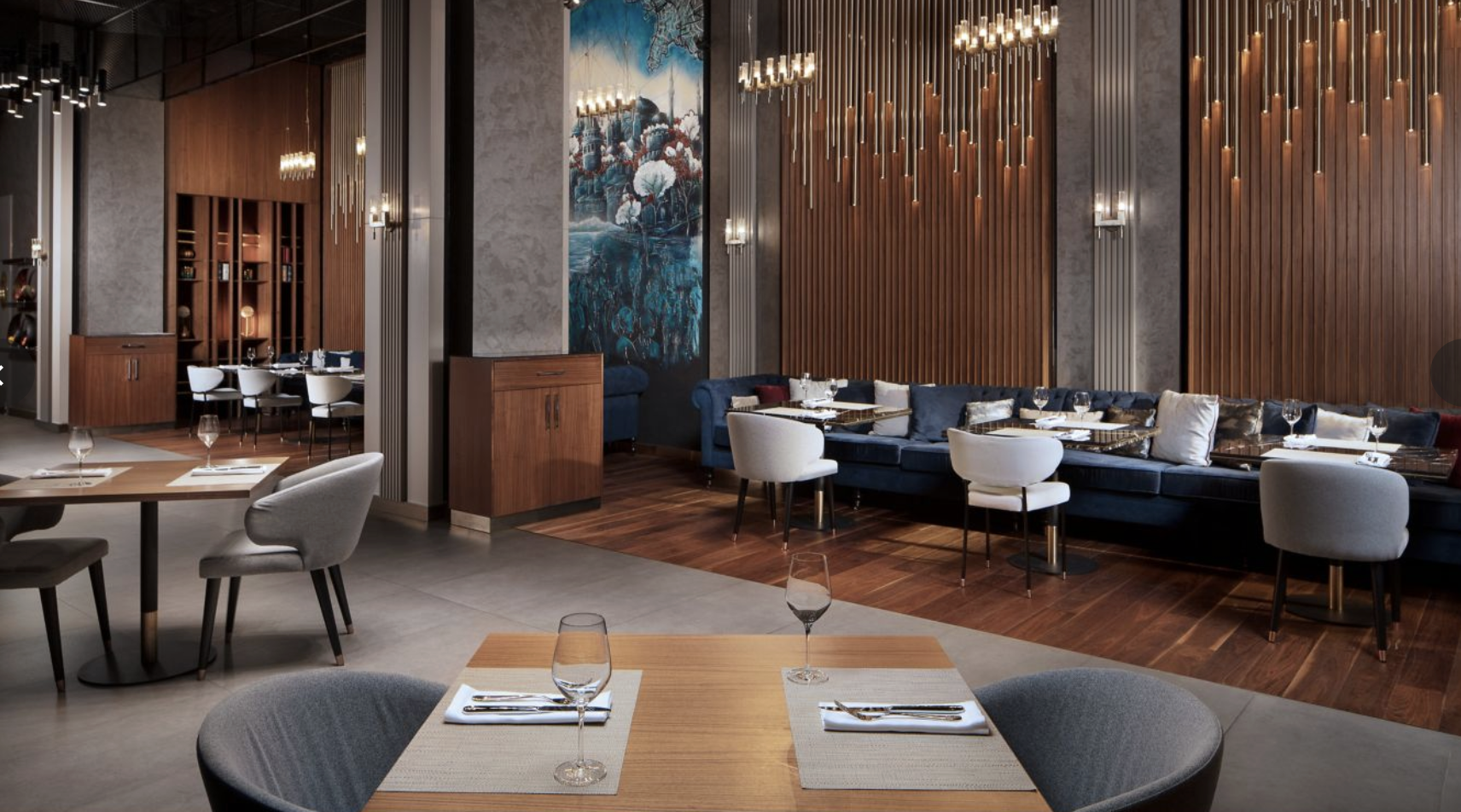 The Delta Kitchen restaurant Delta Hotel Istanbul Levent