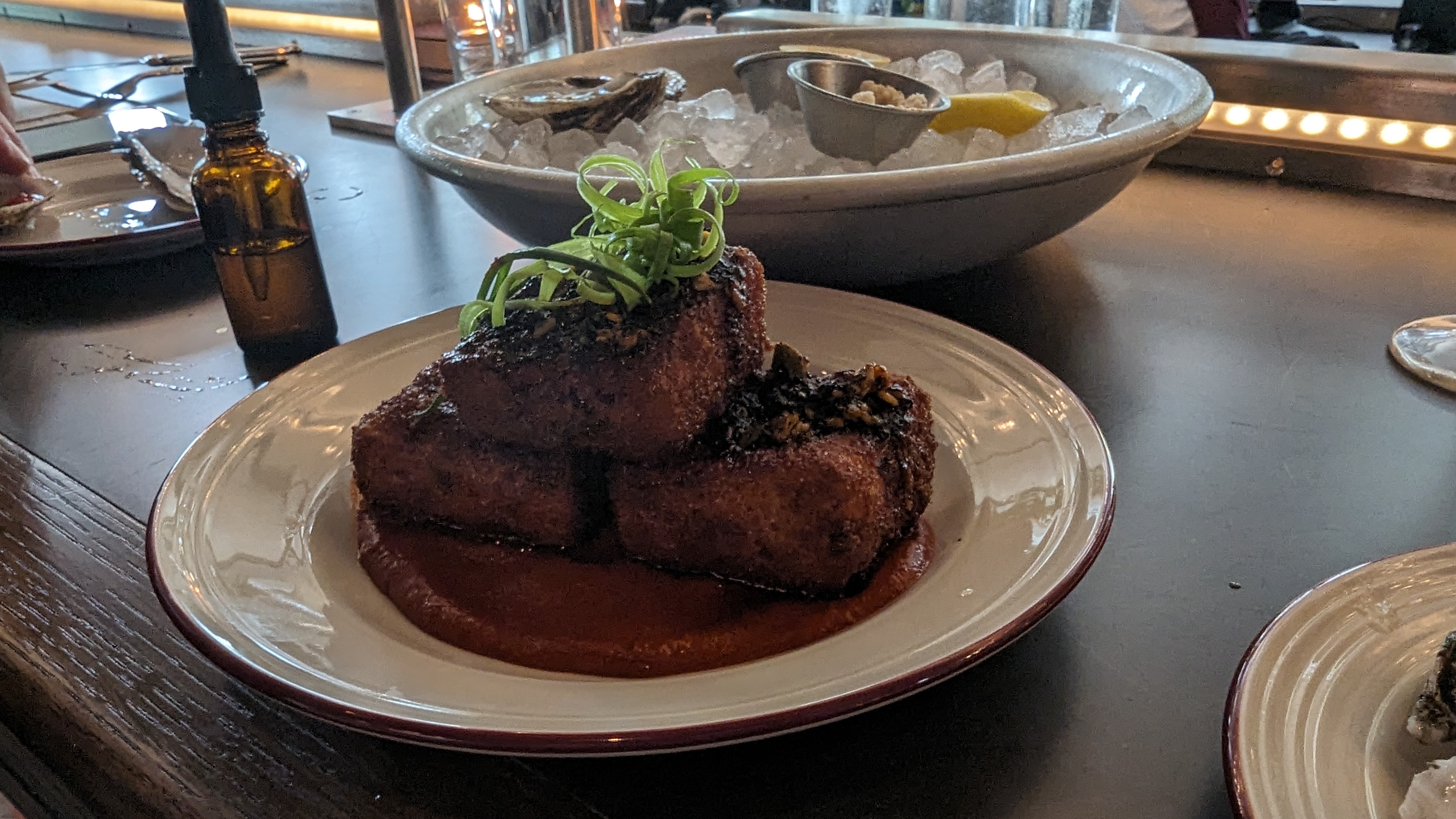 Thompson Austin food and beverage Diner Bar fried ugali Thompson Austin food and beverage Diner Bar fried ugali