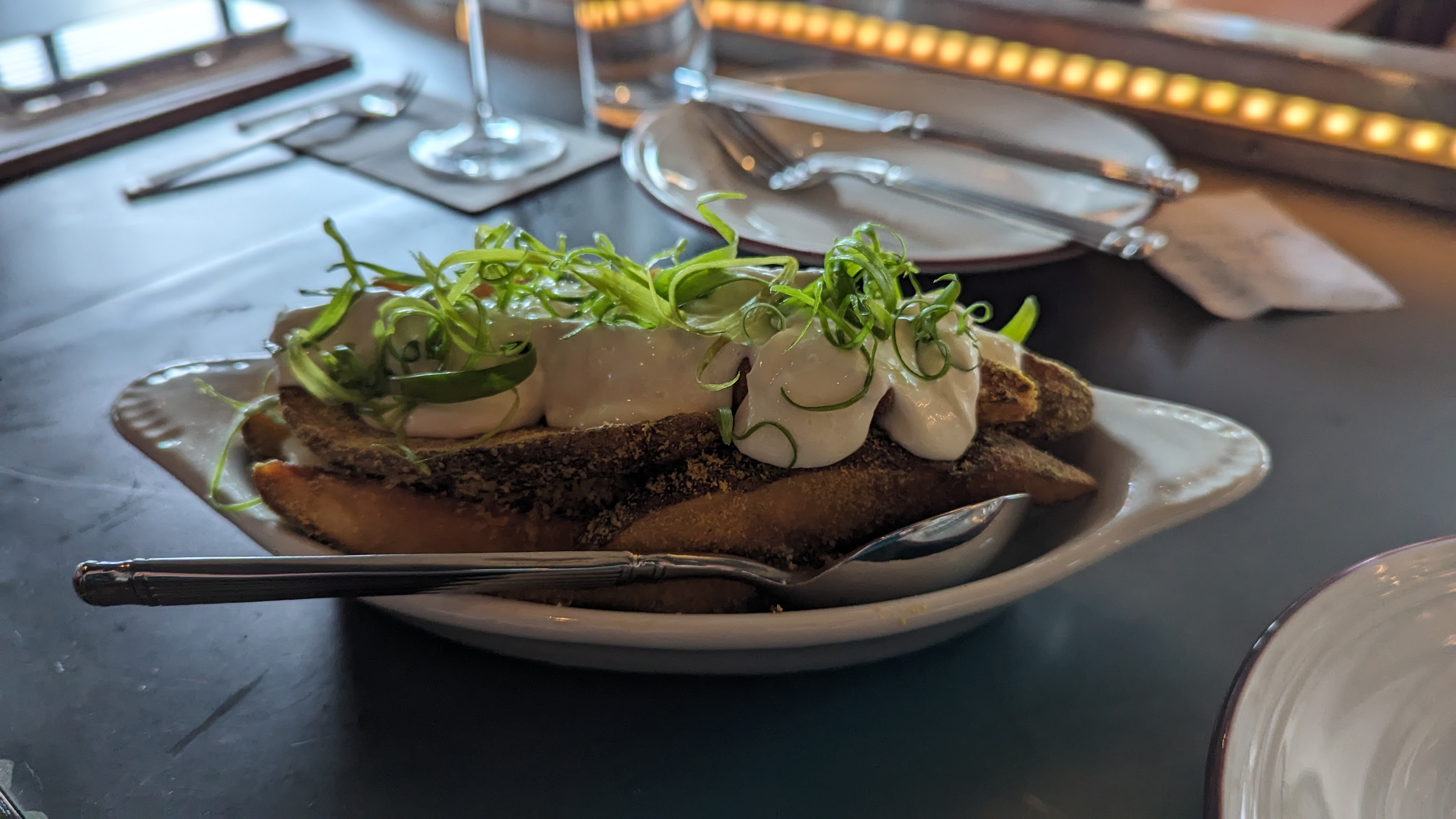 Thompson Austin food and beverage Diner Bar potato wedges Thompson Austin food and beverage Diner Bar potato wedges