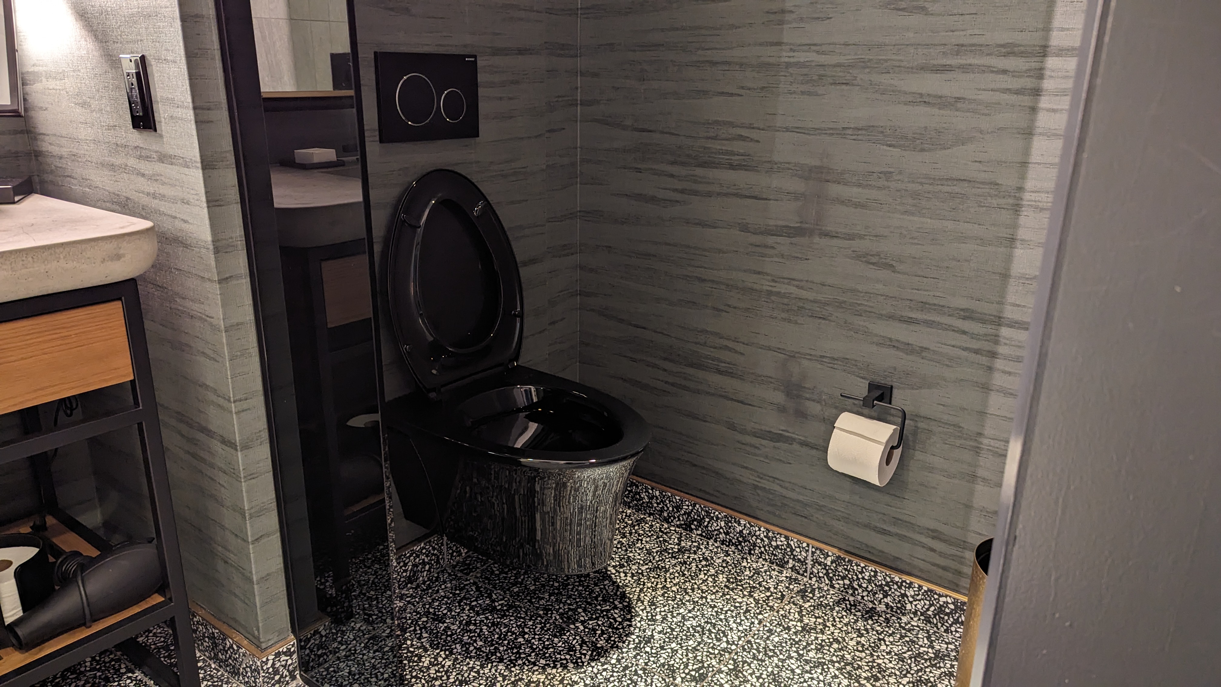 Thompson Austin room bathroom toilet Thompson Austin room bathroom toilet