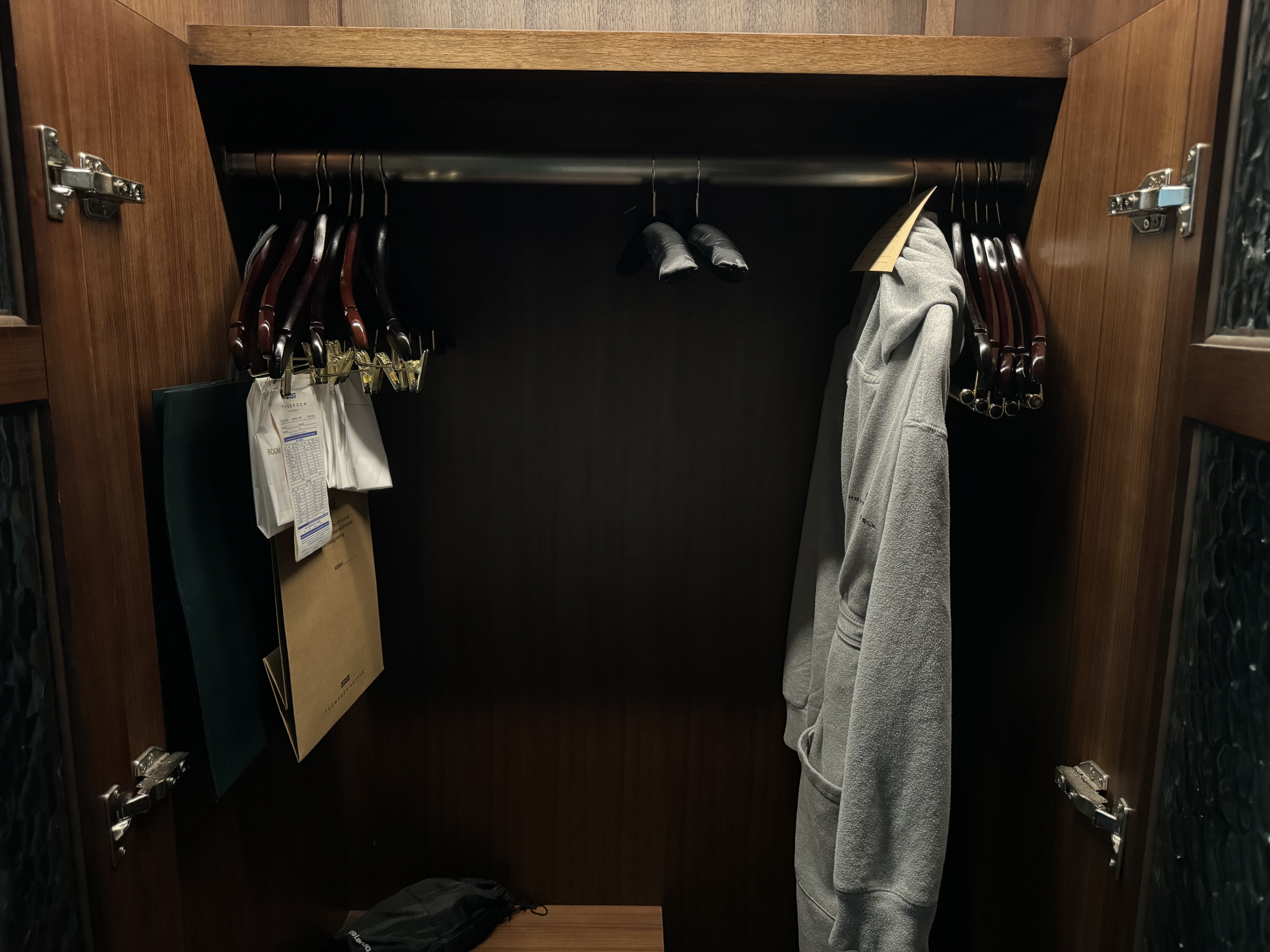 Thompson San Antonio Riverwalk closet Thompson San Antonio Riverwalk closet