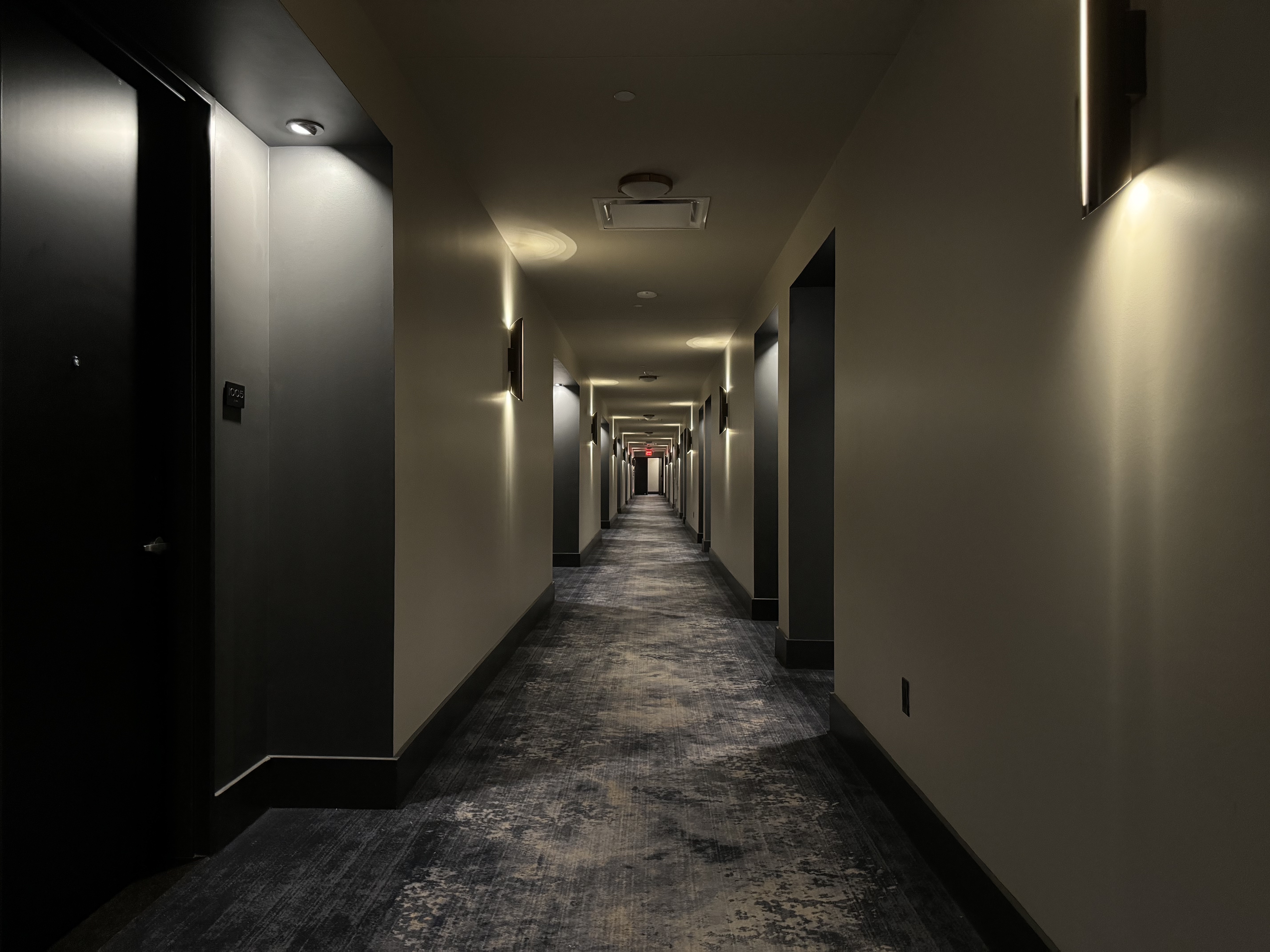 Thompson San Antonio Riverwalk guest floor hallway Thompson San Antonio Riverwalk guest floor hallway