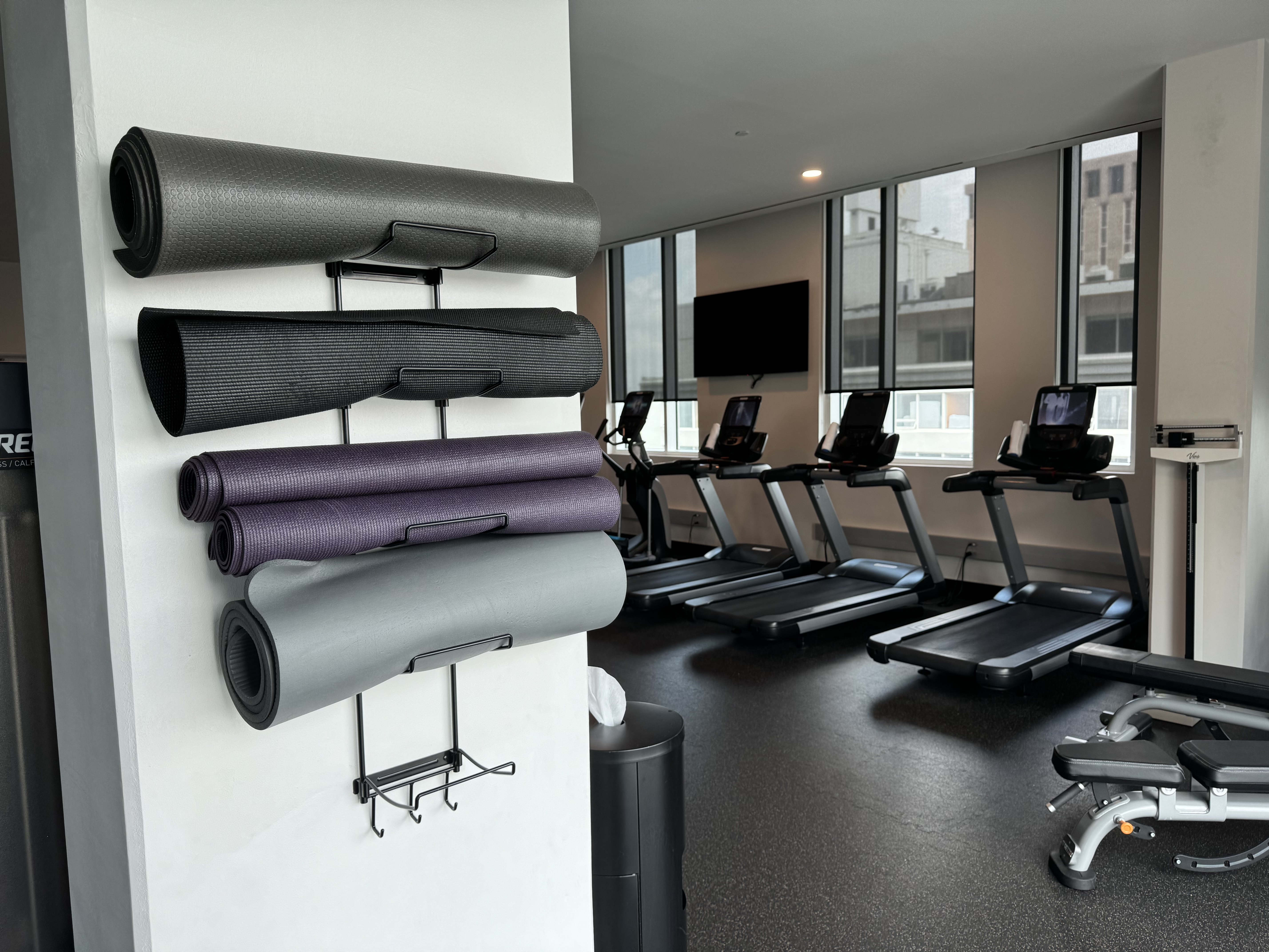 Thompson San Antonio Riverwalk gym yoga mats and treadmills Thompson San Antonio Riverwalk gym yoga mats and treadmills