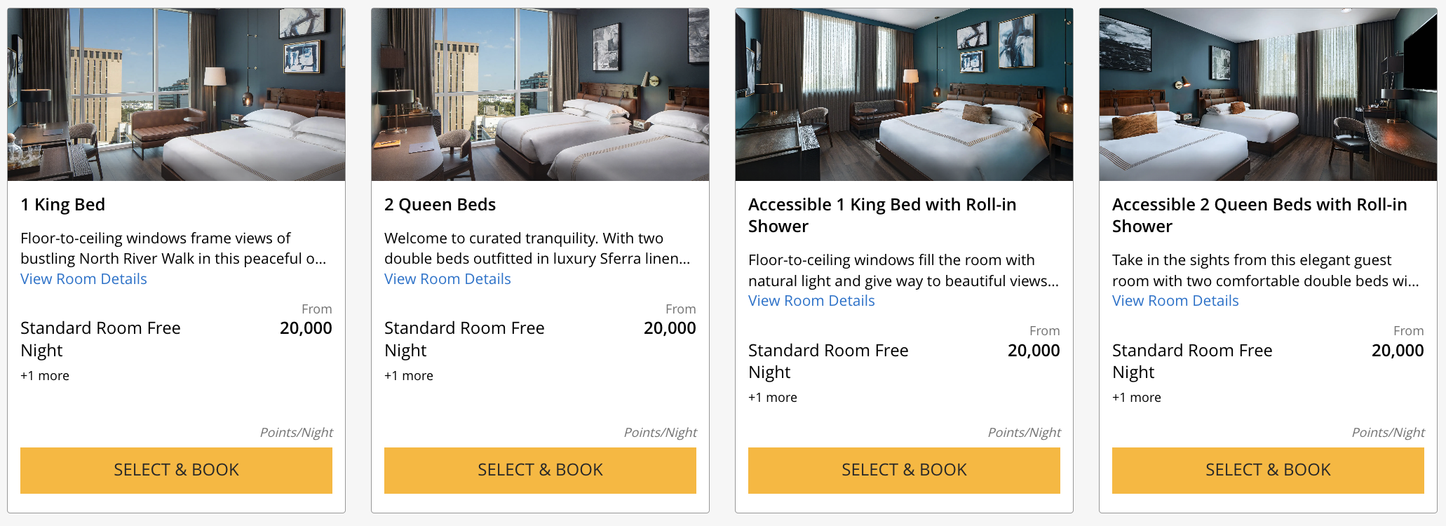 Thompson San Antonio Riverwalk points cost for rooms Thompson San Antonio Riverwalk points cost for rooms
