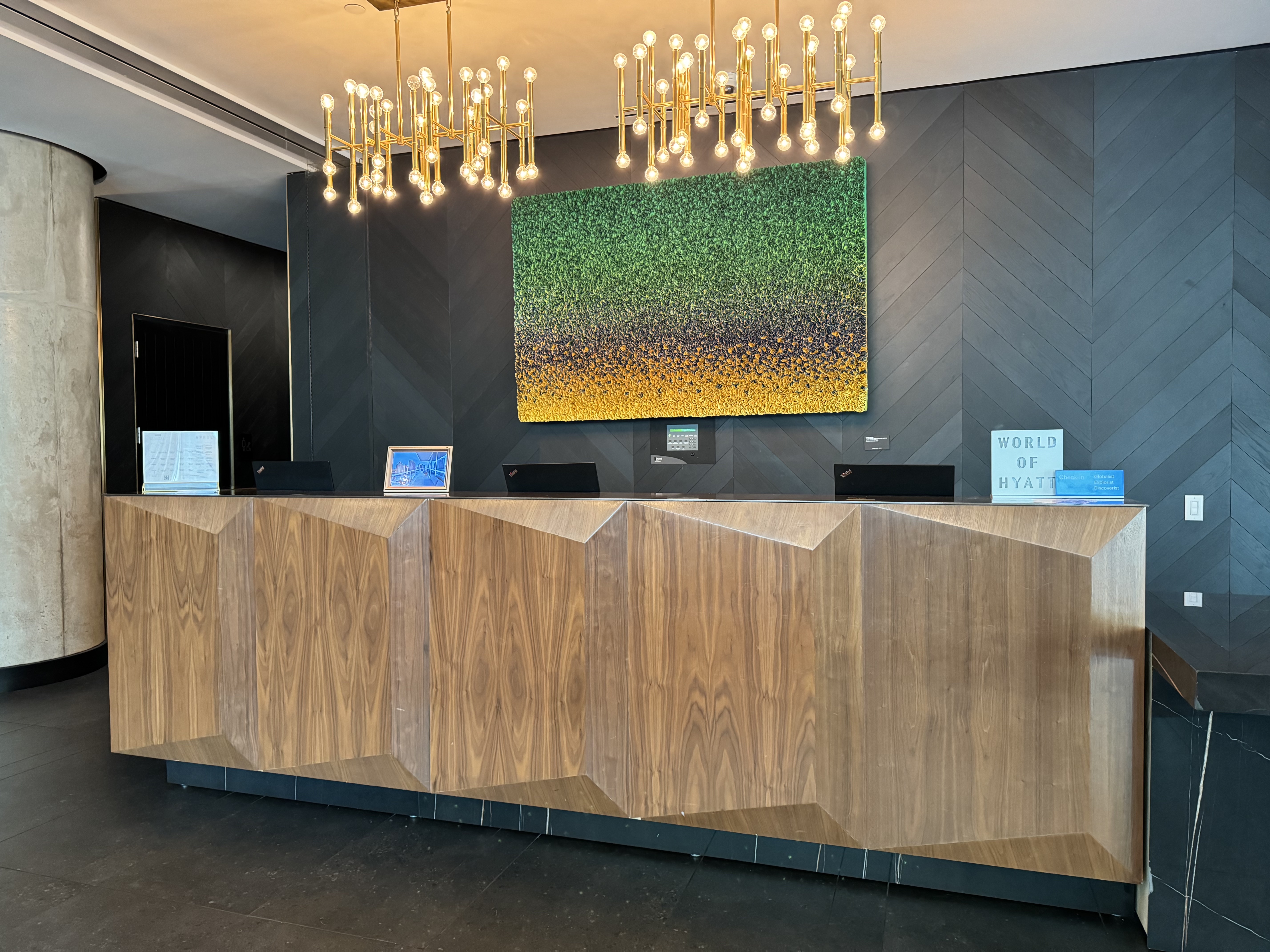 Thompson San Antonio Riverwalk reception desk Thompson San Antonio Riverwalk reception desk