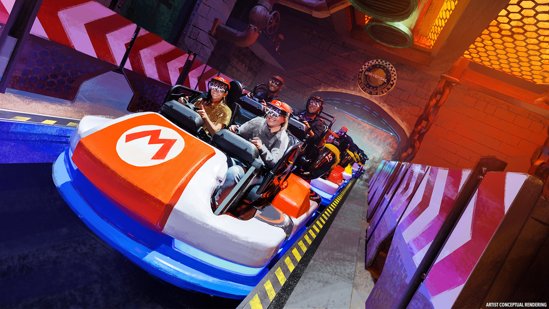 Universal Epic Universe Nintendo World Mario Kart Universal Epic Universe Nintendo World Mario Kart
