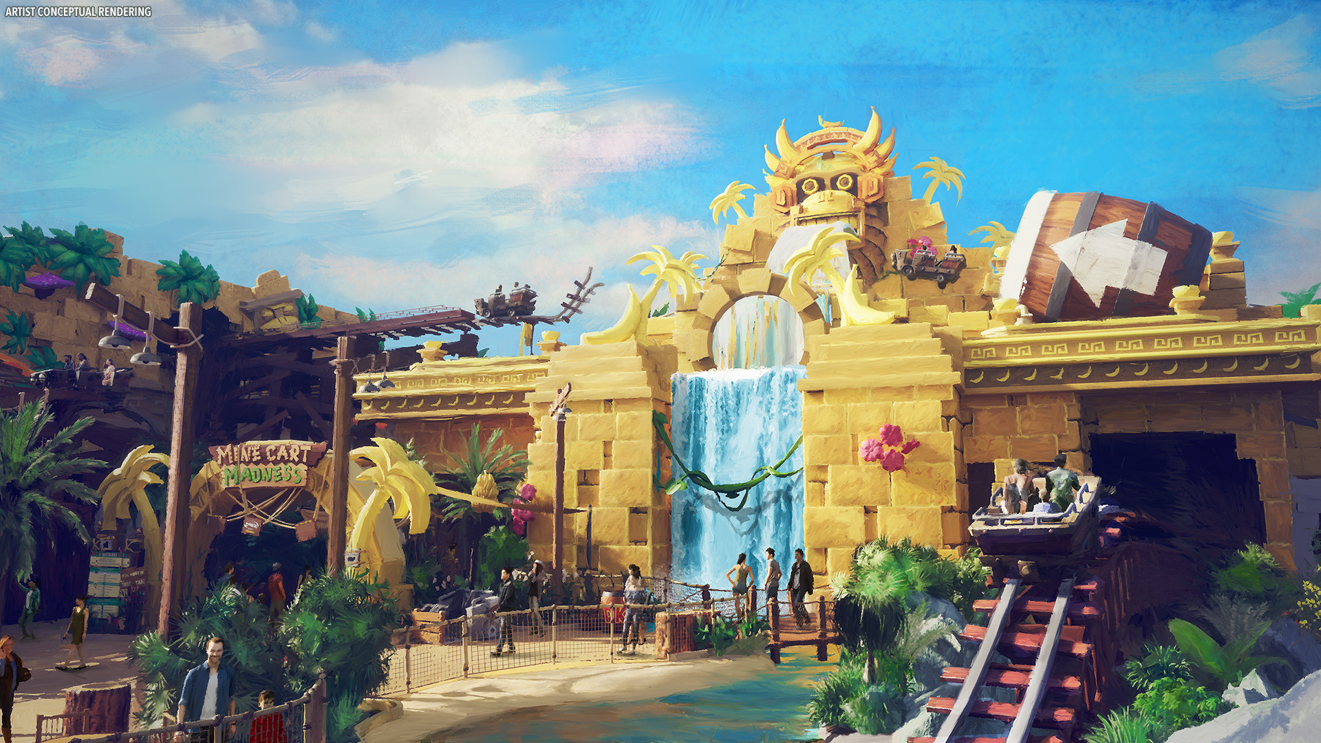 Universal Epic Universe Nintendo World Mine Cart Madness Universal Epic Universe Nintendo World Mine Cart Madness