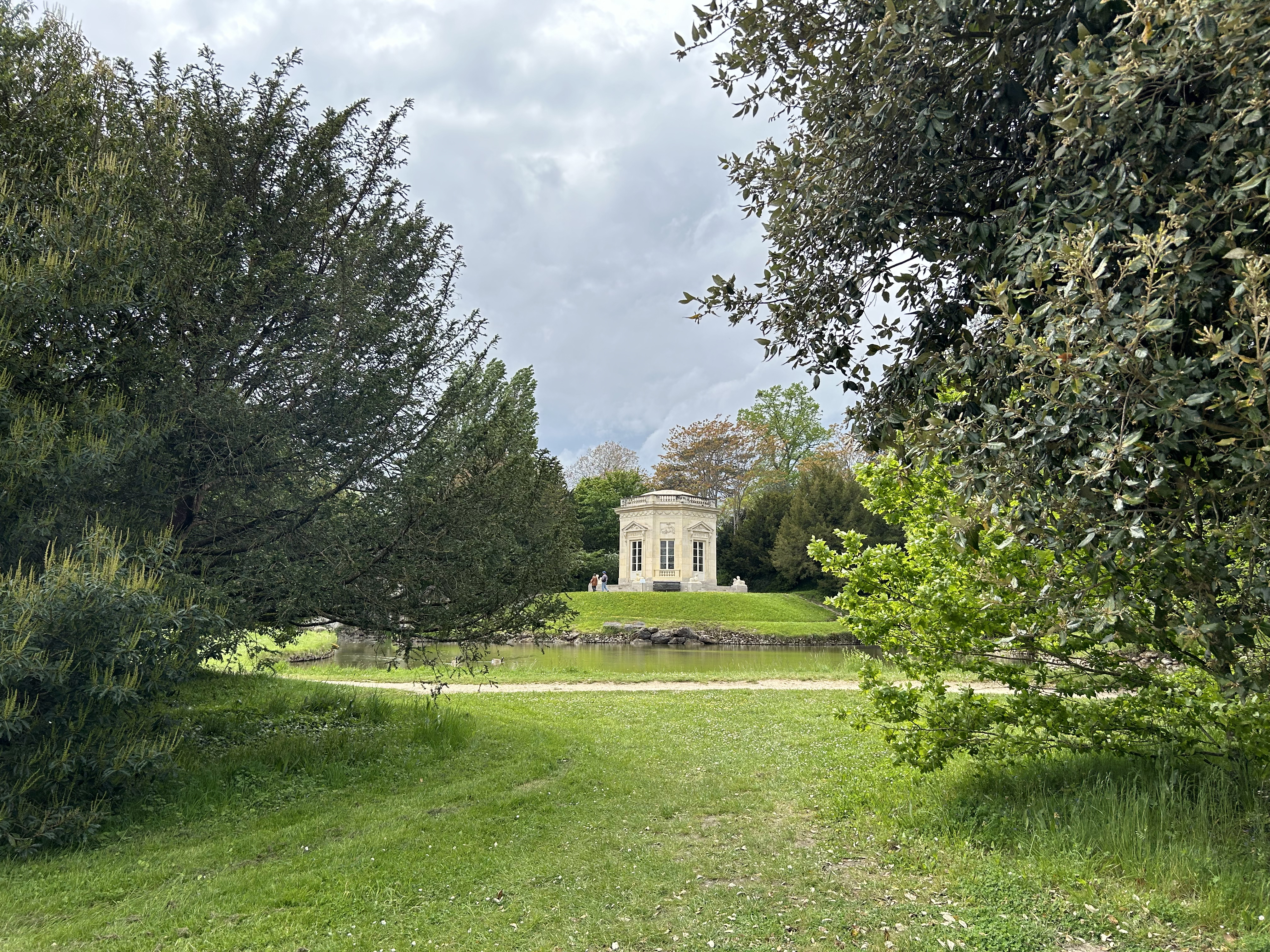 Versailles Gardens English Gardens Le Rochere et la Belvedere Versailles Gardens English Gardens Le Rochere et la Belvedere
