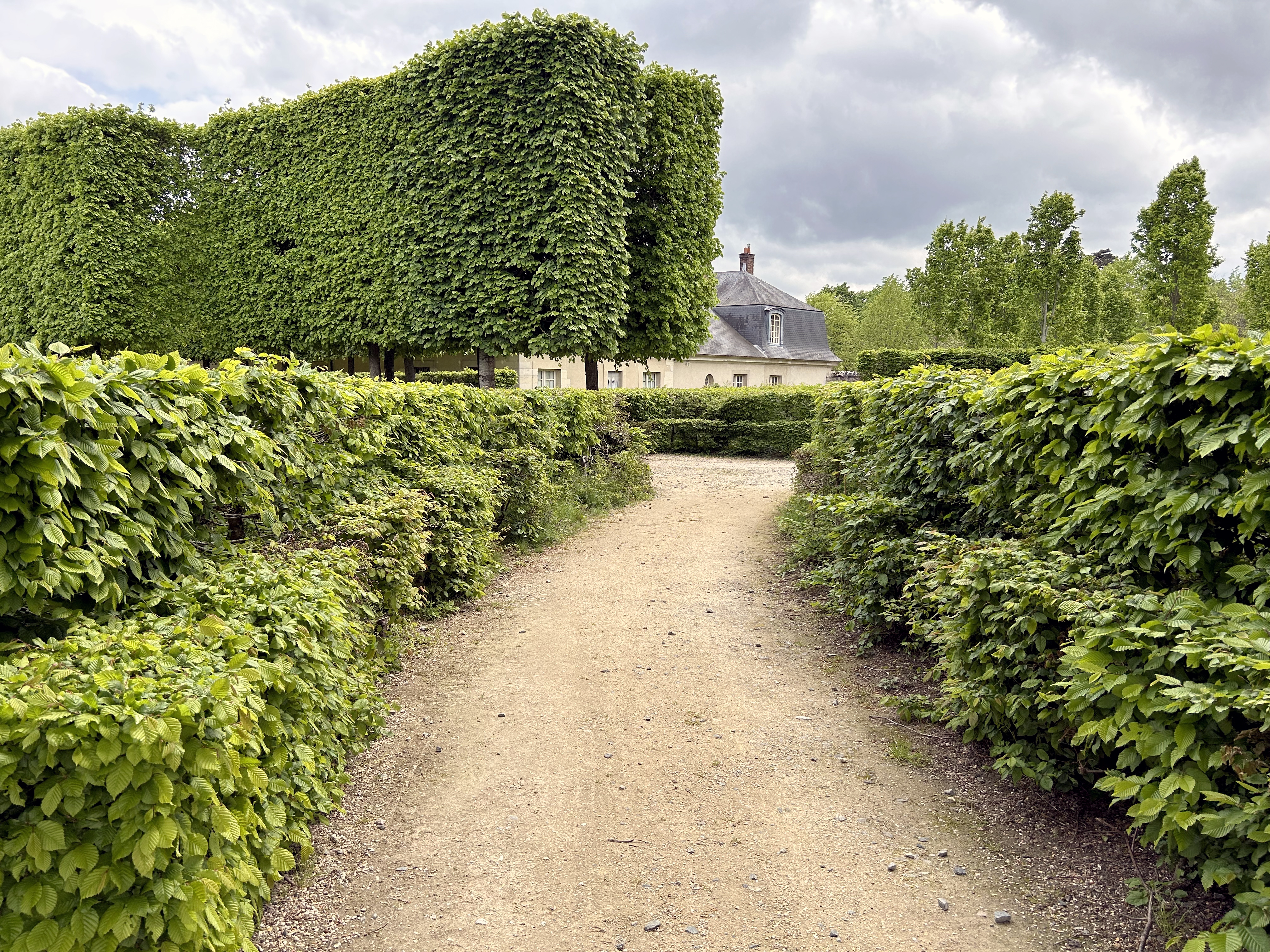 Versailles Gardens Petit Trianon path Versailles Gardens Petit Trianon path